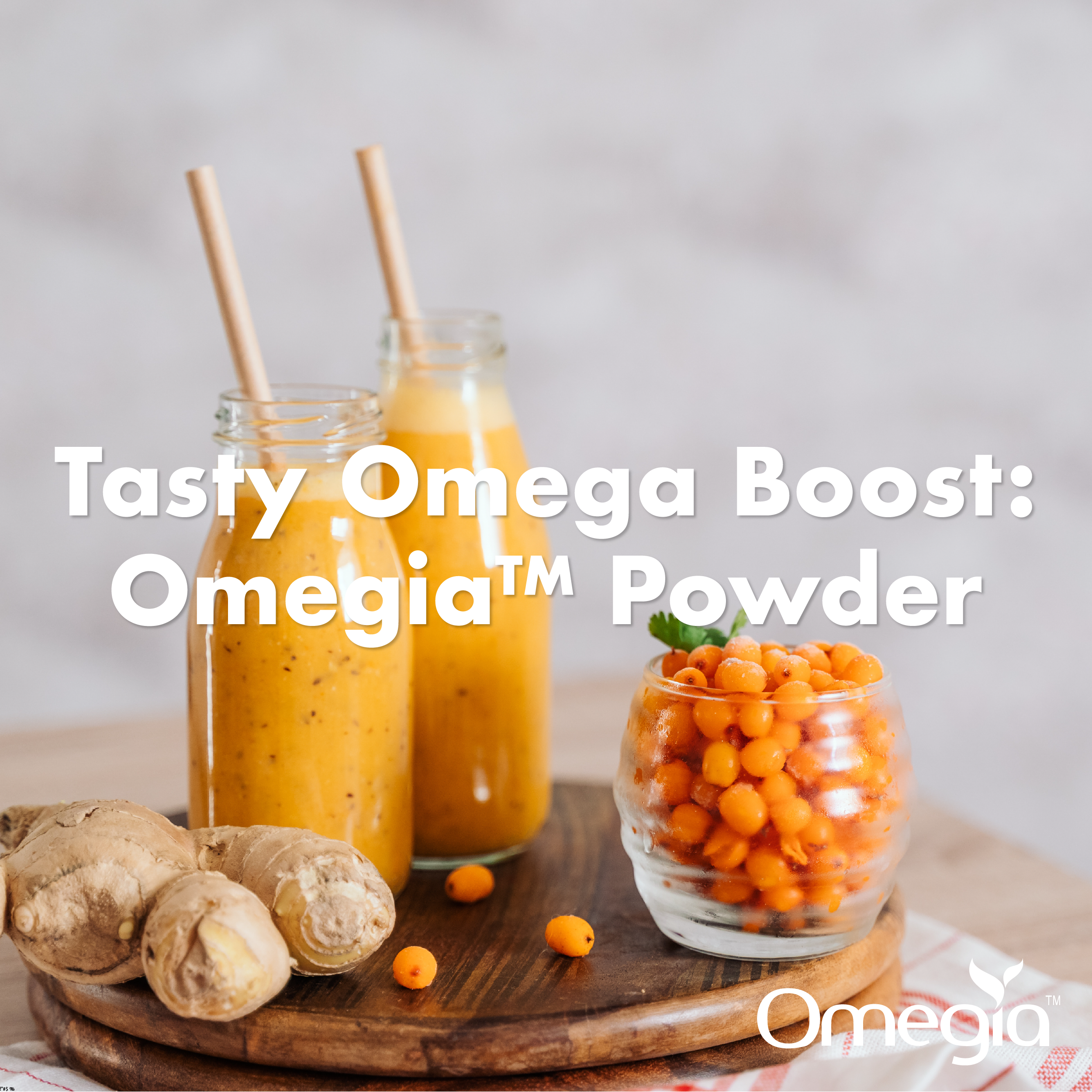 Tasty Omega Boost: Omegia™ Powder