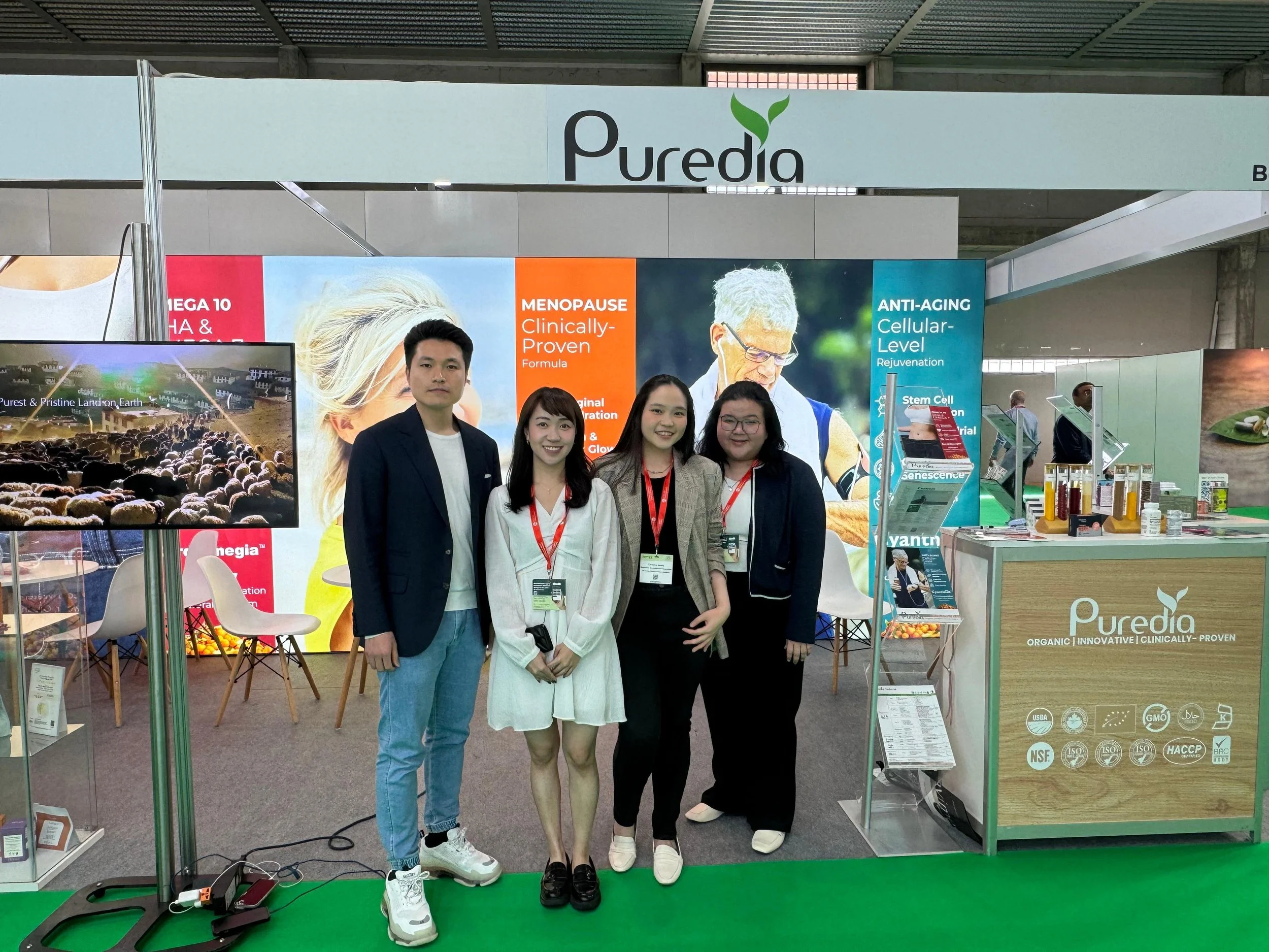 Thank You for Joining Puredia at Vitafoods Europe 2025!