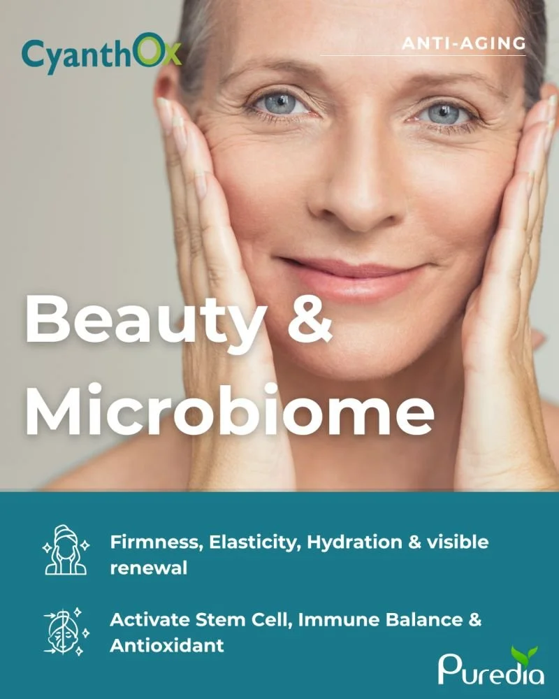 From gut to glow: How CyanthOx™ powers beauty, cell, &amp; microbiome