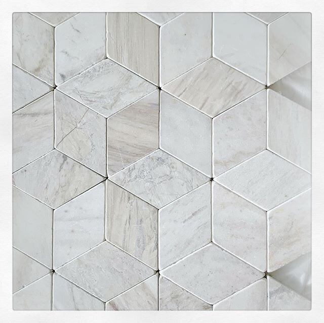 These natural dolomite stone mosaic tiles on a mesh backing have arrived in our shop. Perfect as a splashback or feature tile. #beautifulpieces #interiordesign #homedecor #homeinspo #orchidhousedesign #stonemosaictile