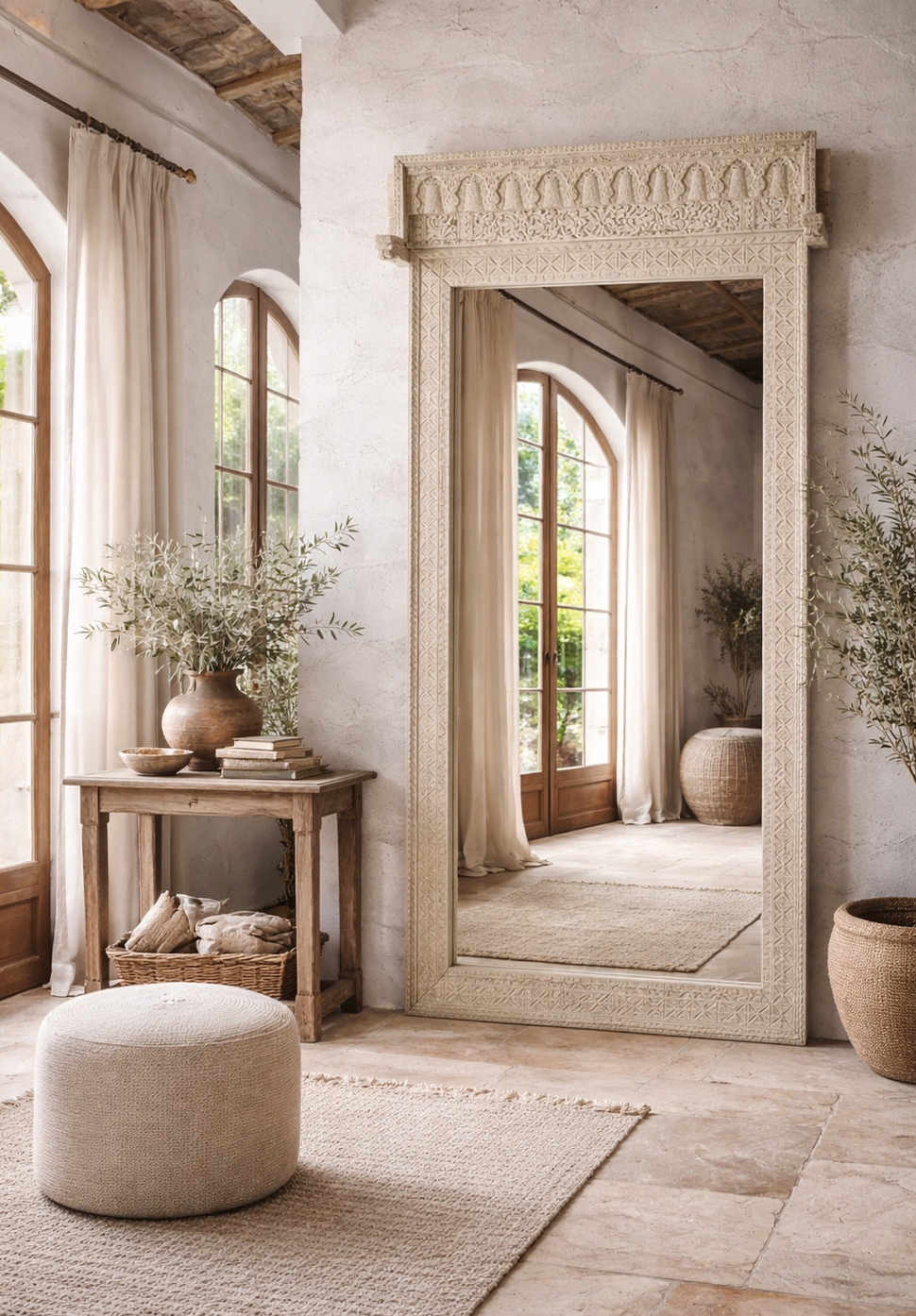 Carved Mirror Frame