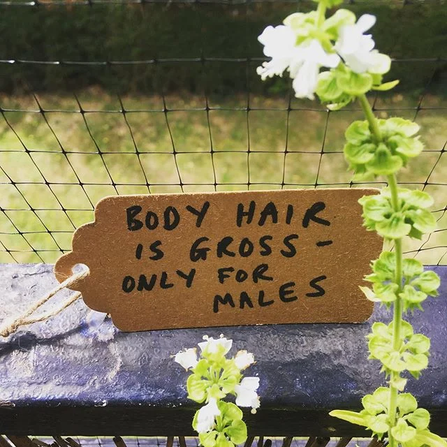 So many people shared this plant. It was often seeded by school friends, TV, and parents. I definitely received this idea when young, and didn&rsquo;t question it much. I started shaving my armpits as soon as there was enough hair to shave. So did al