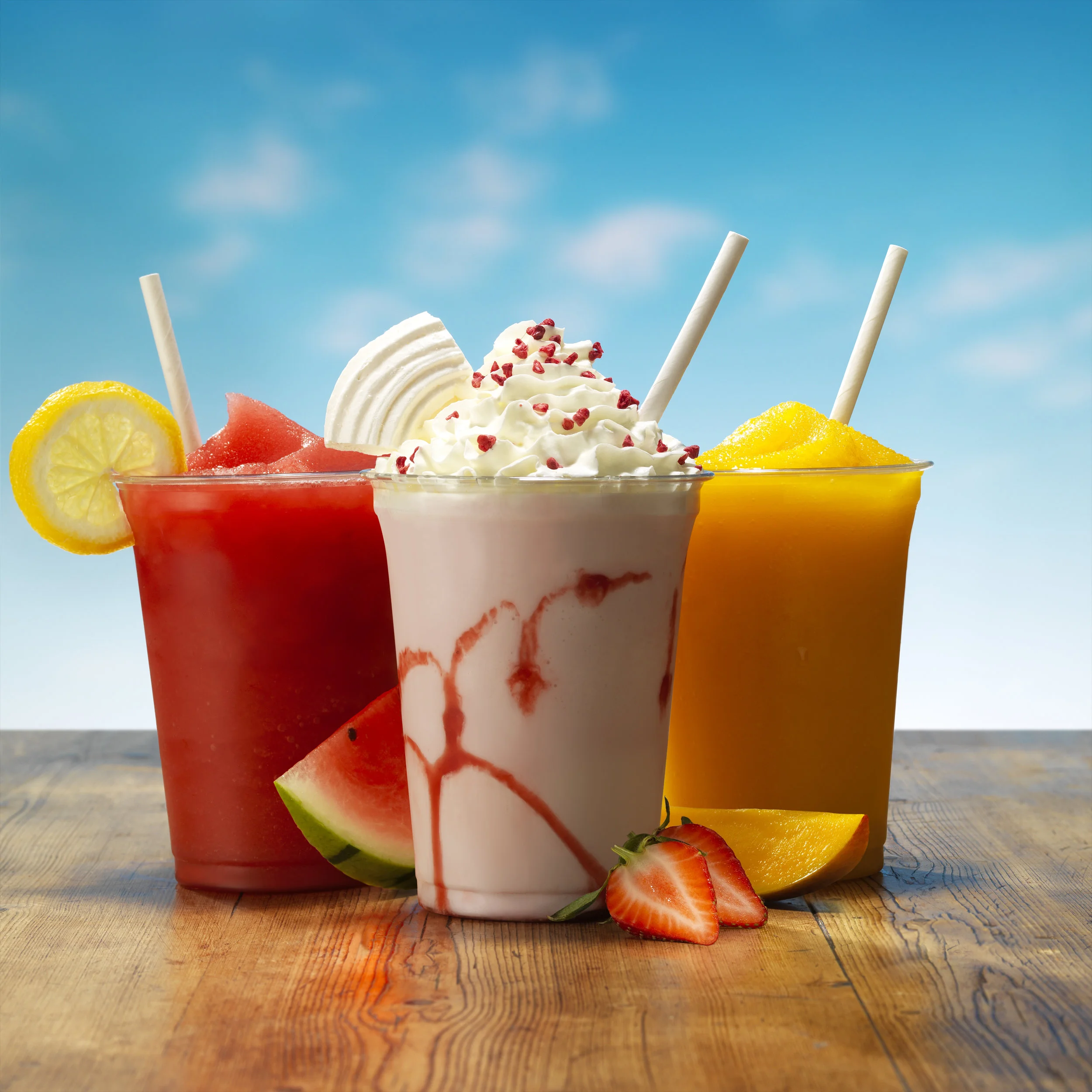 ICED DRINK GROUP SHOT