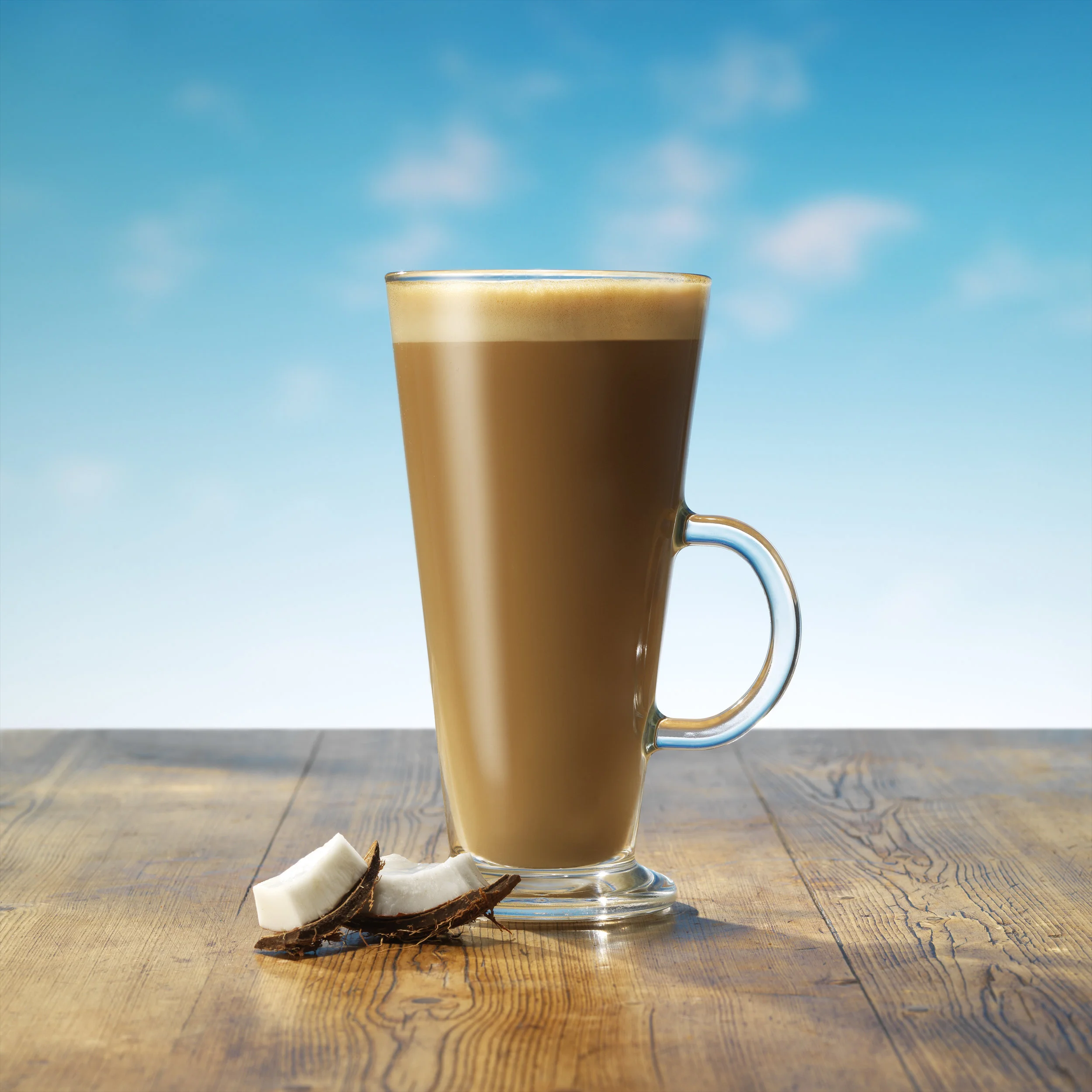 COCOUNUT ICED LATTE