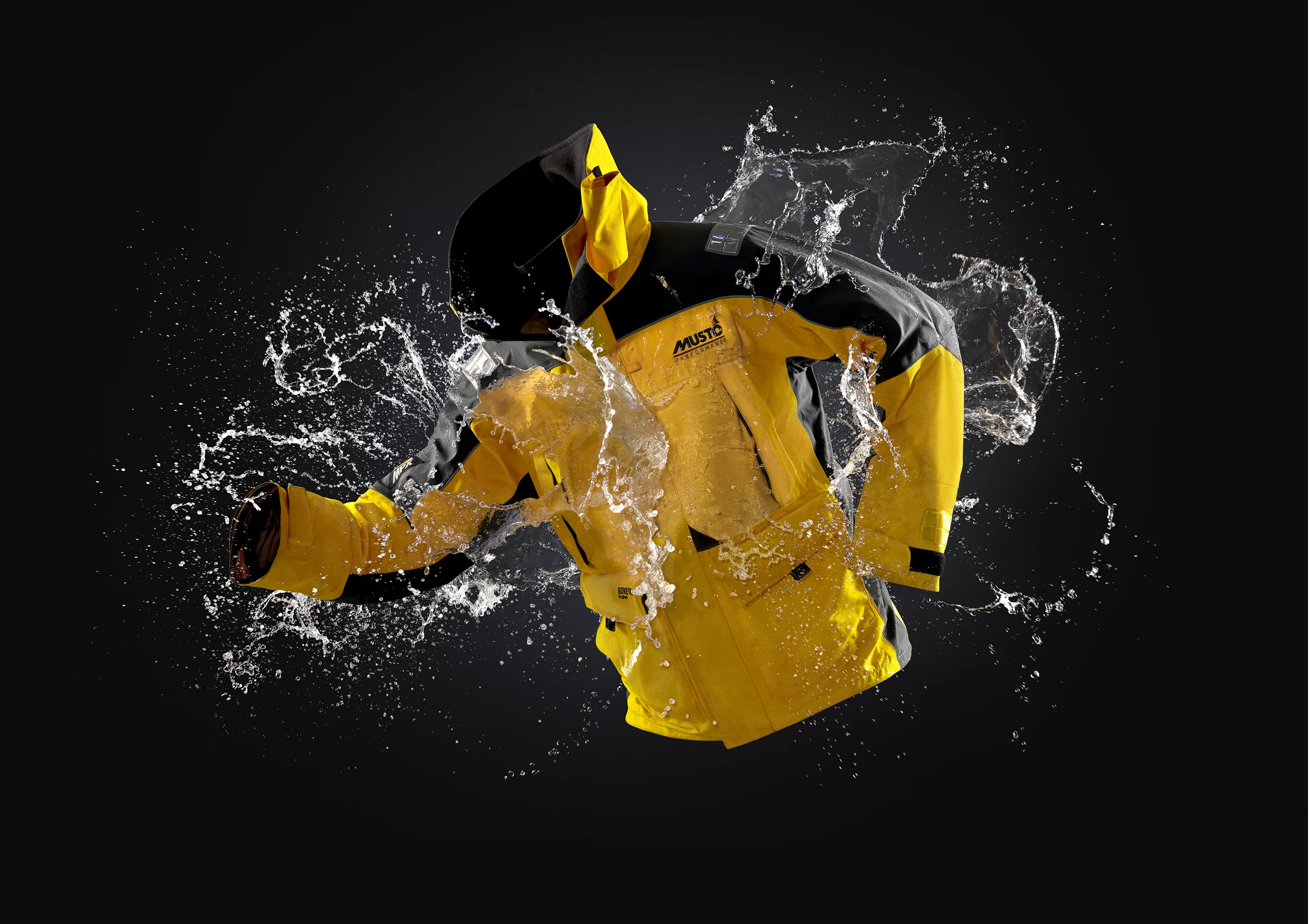 MUSTO JACKET SPLASH