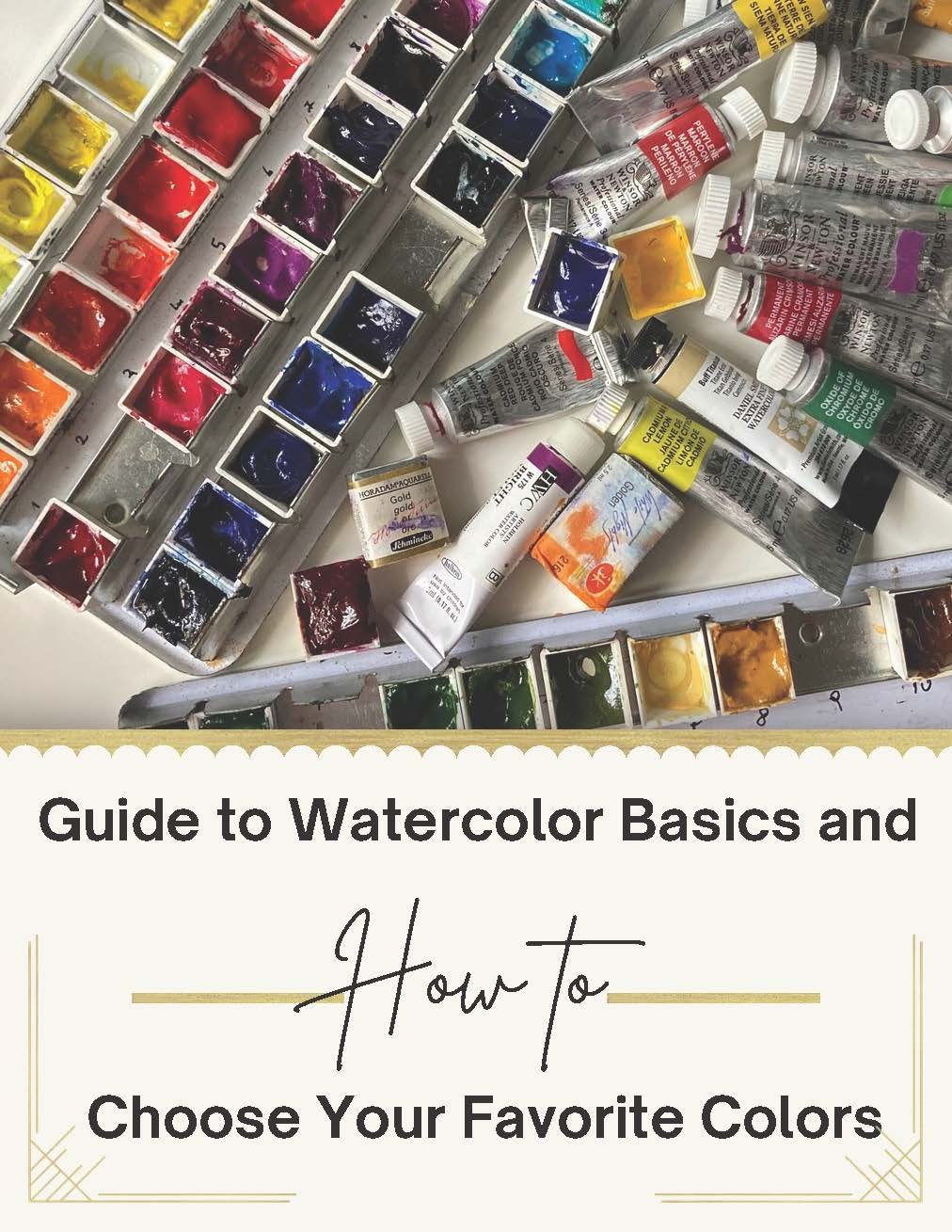How Can I Choose My Color Palette and Other Watercolor Basics — Katia  Galante Art