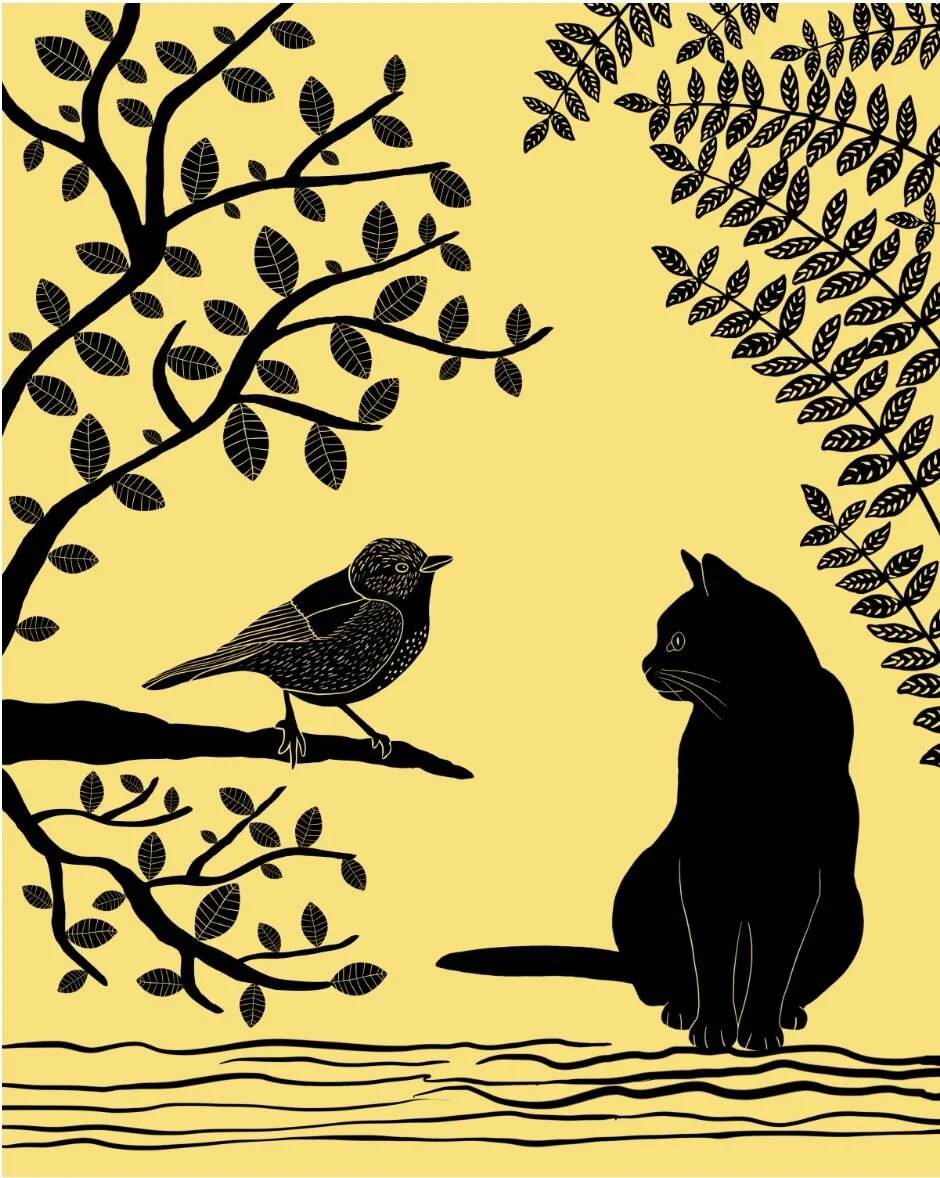 The Cat and the Little Bird