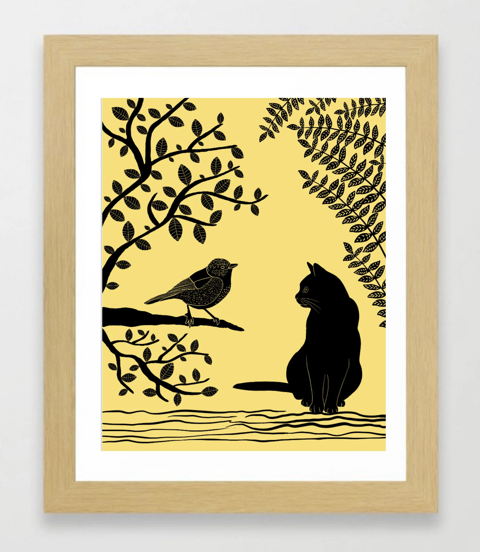 The Cat and the Little Bird