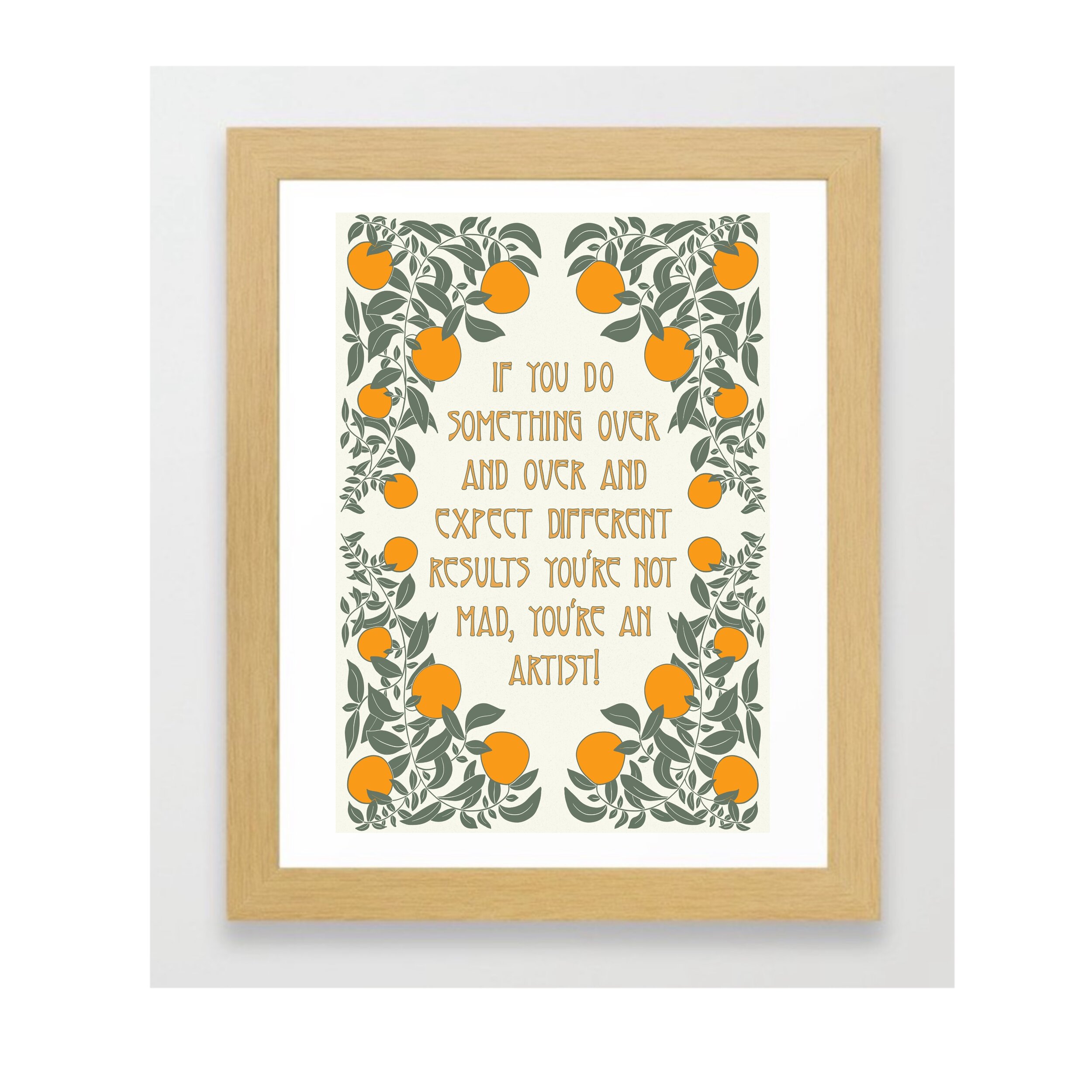 Art Nouveau Artist Quote