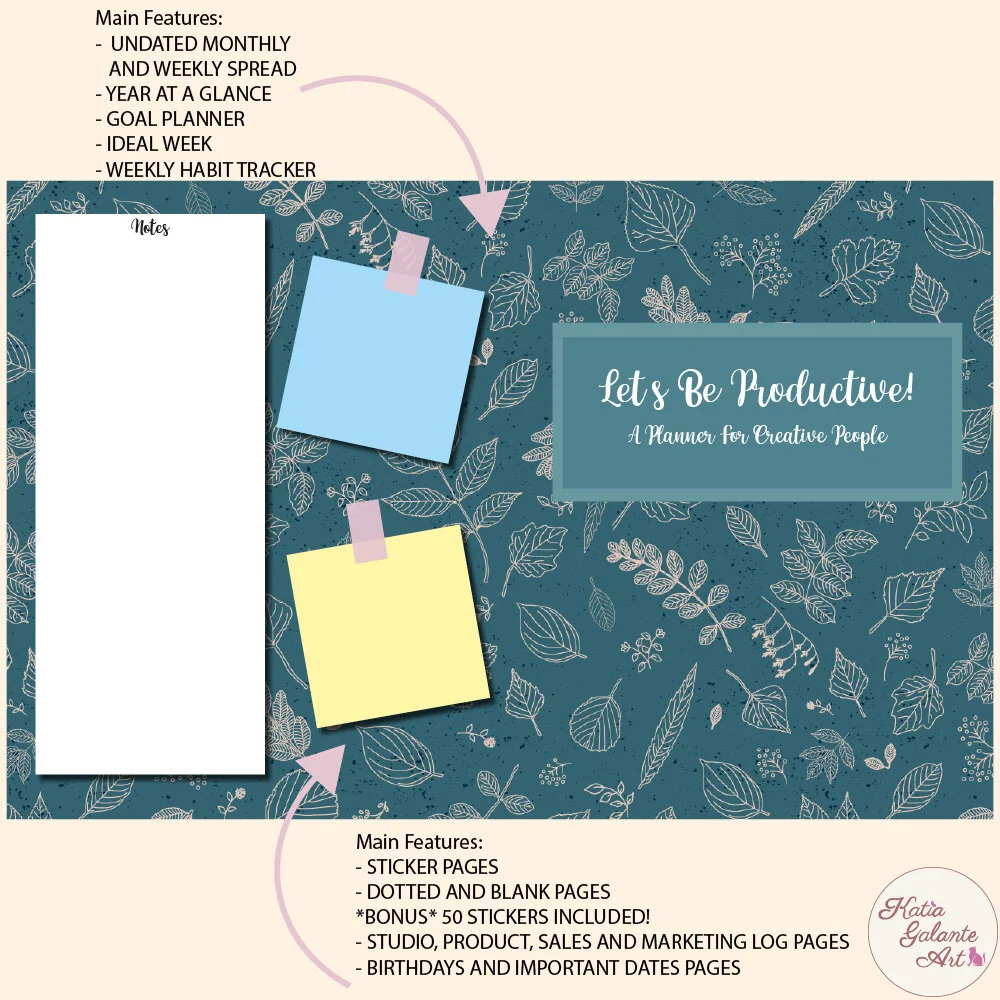 Let's Be Productive Planner (Digital Version)