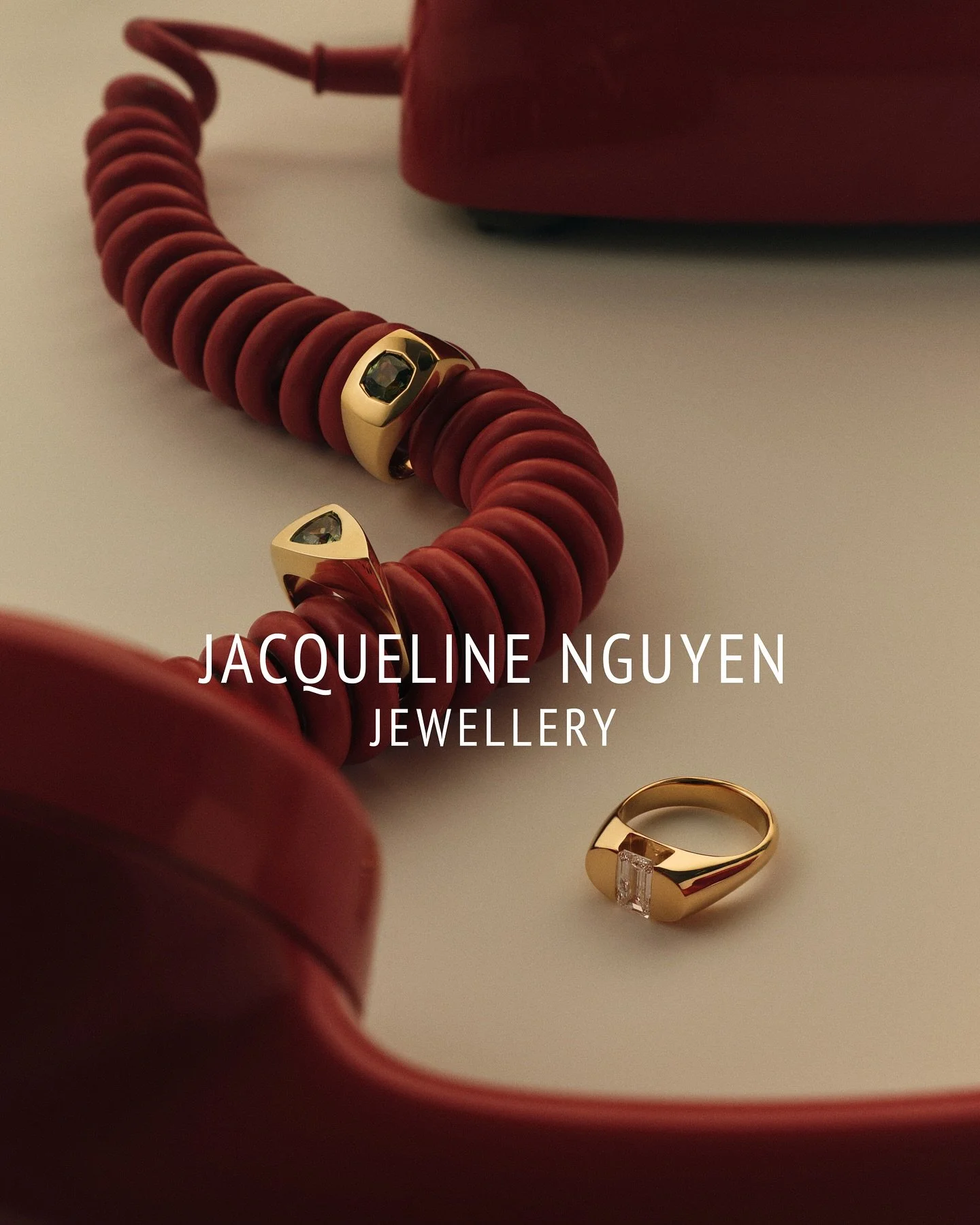 &mdash;&mdash; Ring Ring Ring(s) double entendre! ☎️☎️☎️ 💍💍💍
⁣
Contemporary jeweller drawing on the juxtaposing characteristics between soft curves, creases &amp; crevices and the sharp precision of angular and architectural lines.⁣⁣⁣
⁣⁣⁣
⁣
Produc