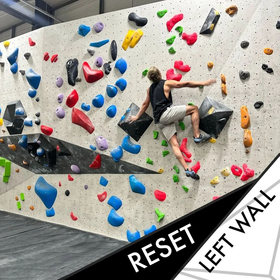 The left wall has been reset!

Thanks to today's setting team of:

Hannah D
Will E
Kirsten P
Ben R

#volume1 #volume1climbing