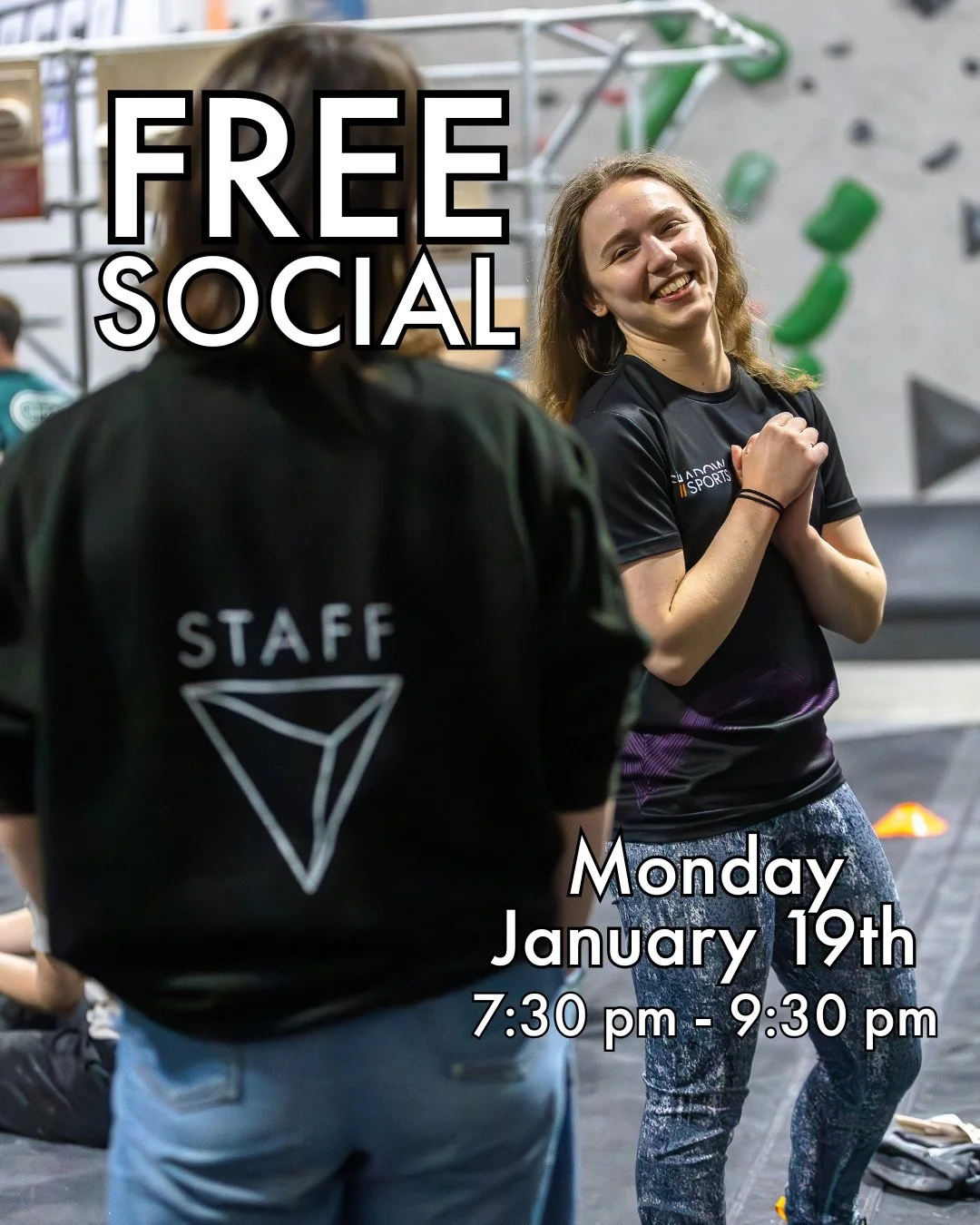 January 19th has been coined Blue Monday. We want to try and help beat those blues together by running a free social. Free to attend and open to all. 

The social will run 7:30 pm - 9:30 pm on Monday 19th of January. Everyone is welcome regardless of