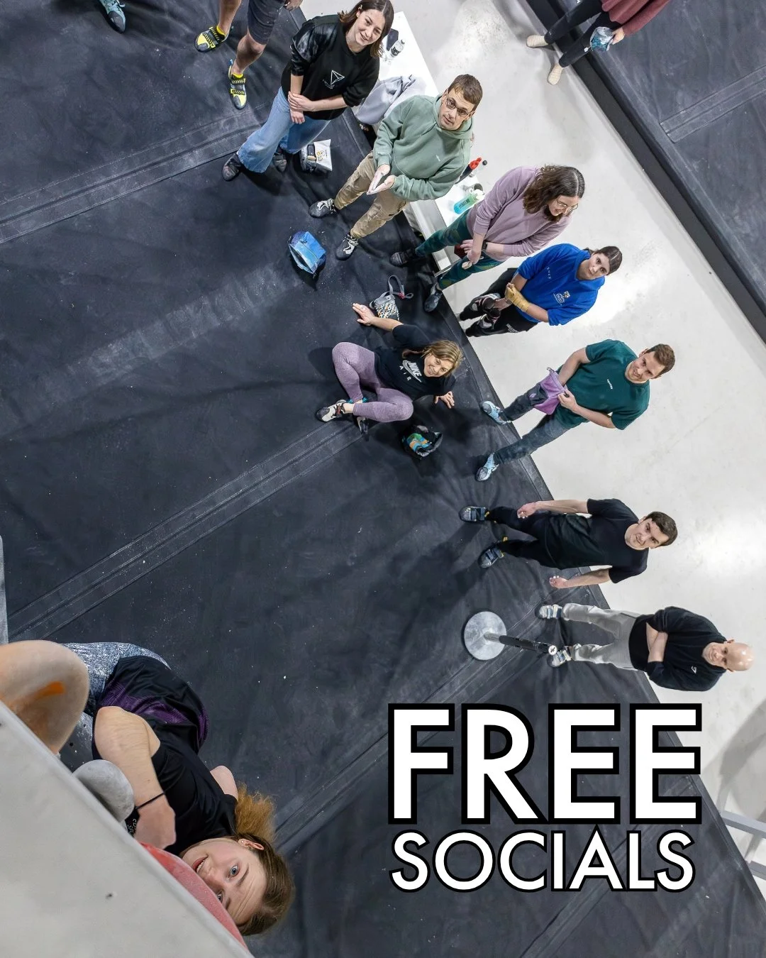 This April we will be running two free climbing socials!

We, like many, were saddened to hear of K2 Climbing Crawley&rsquo;s closure. The closure is a loss to all in the Sussex climbing community, and though we cannot hope to bridge this gap, we wil