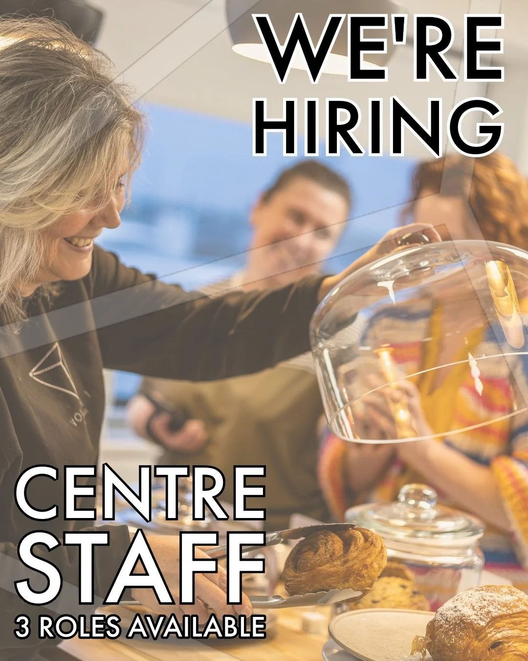 📢 Job Opportunities 📢 We have three opportunities to join our team as Centre Staff! 

We&rsquo;re looking for friendly and adaptable individuals. This is a varied, hands-on role where you&rsquo;ll be at the heart of the customer experience, welcomi