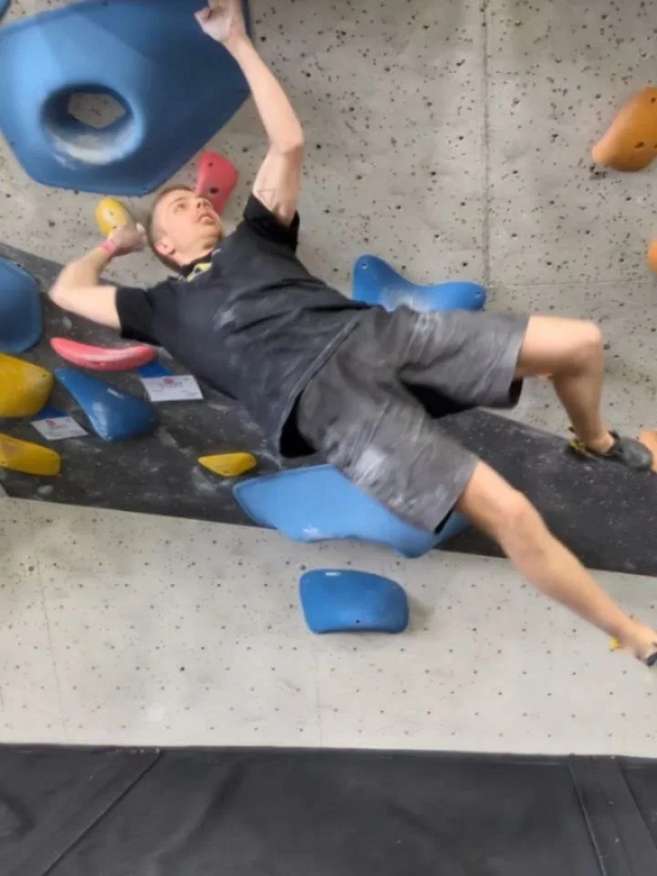 Swipe for the beta ➡️ 

Round 2 of the High Volume League is now complete! Well done to everyone who took part and thank you for tagging us in all your sends! We will tot up and release the results shortly, but the climbs will be up on the Comp wall 
