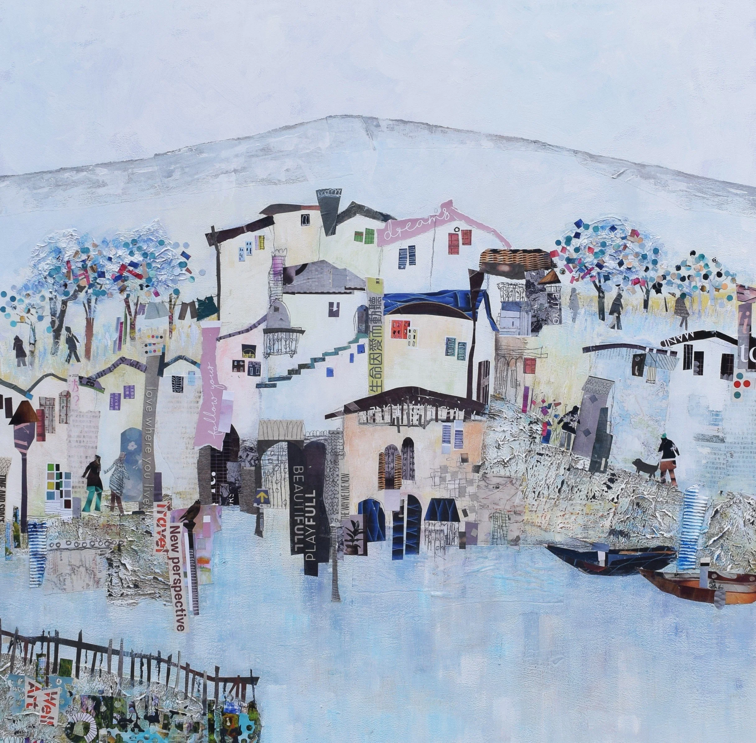 Follow Your Dreams 76x76cm