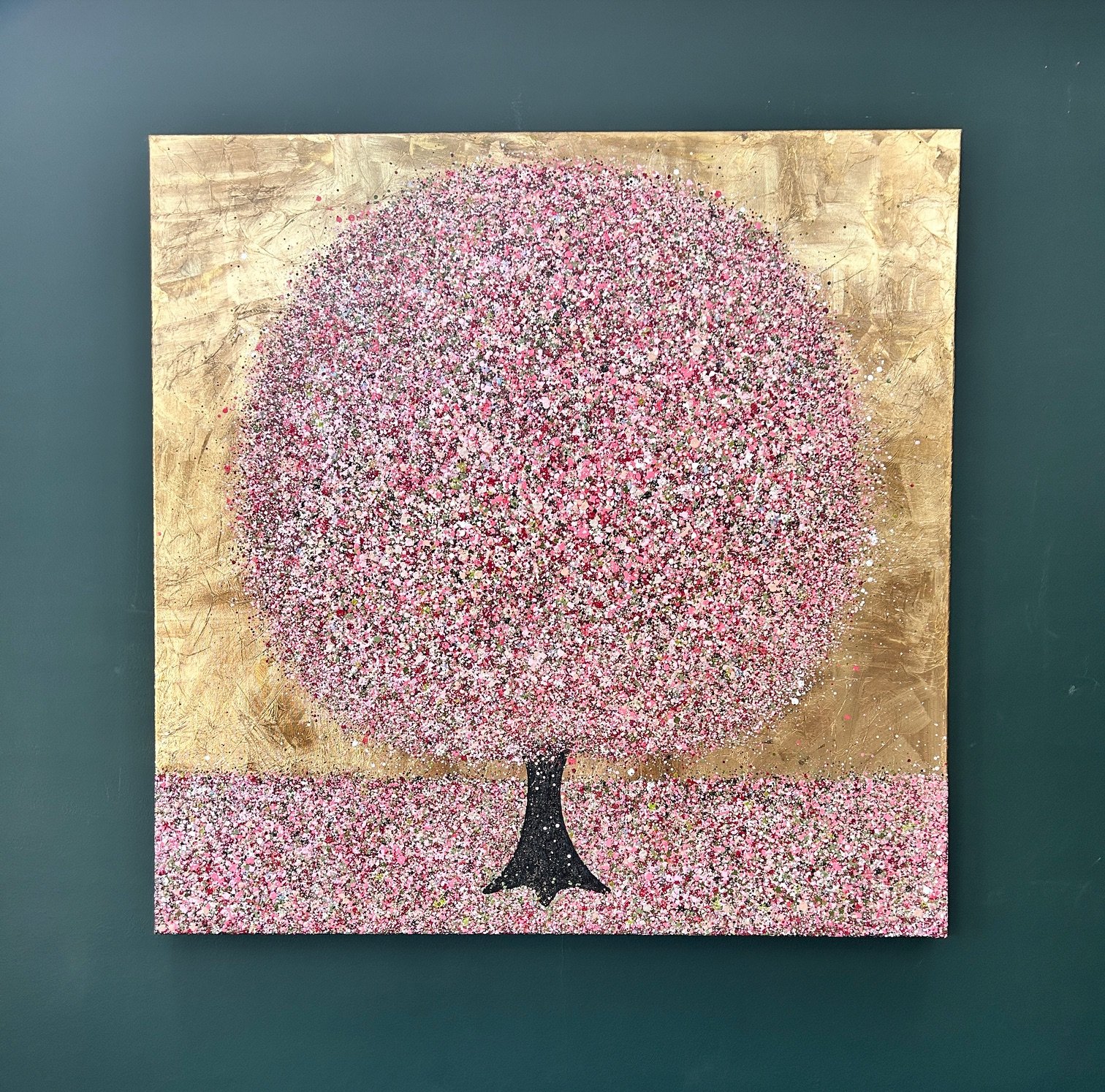 Pink Daydream 100x100cm