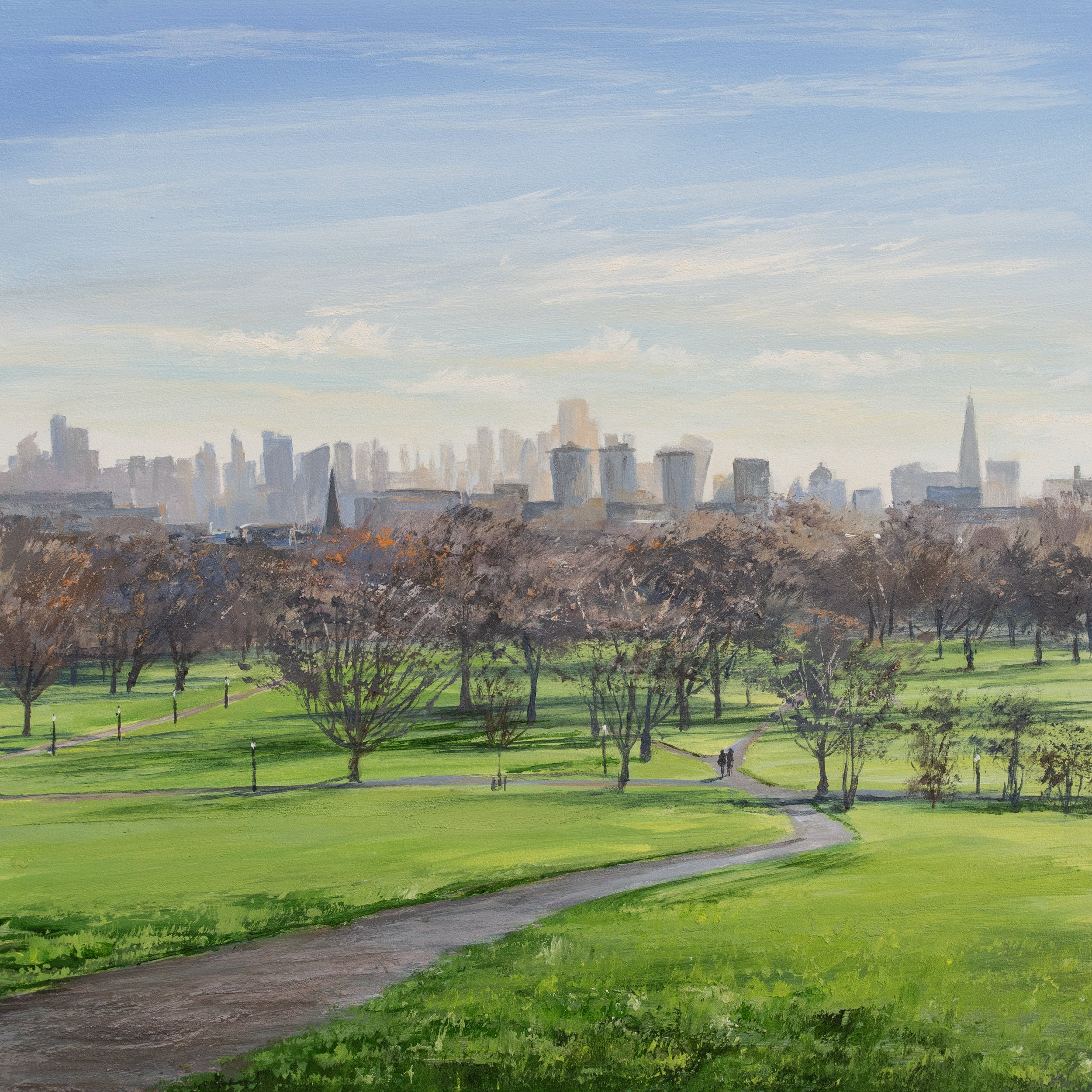 Evening Stroll, Primrose Hill.jpg