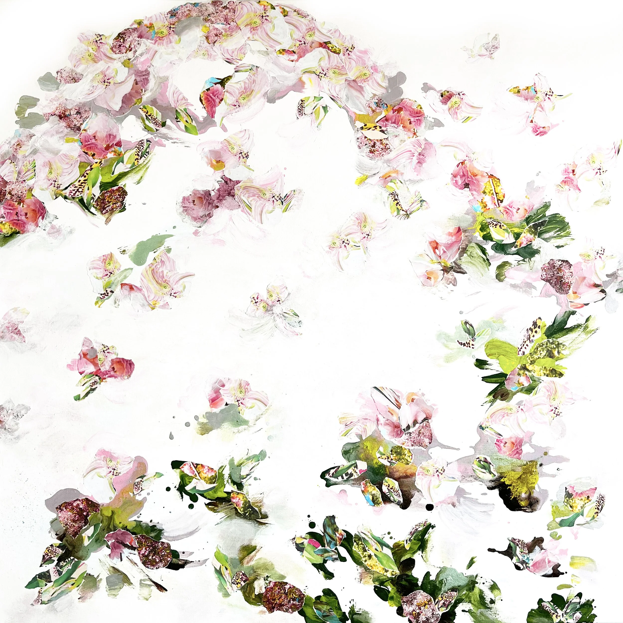 To Be With You #14  95x95cm