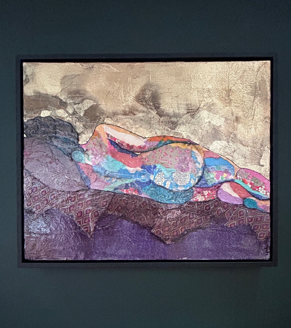 Liberty 40x50cm in black frame