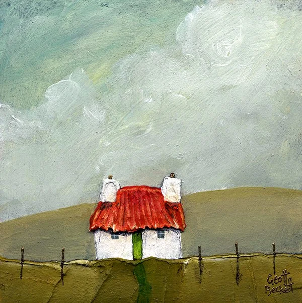 Little Croft 19x19cm in 36x36cm frame