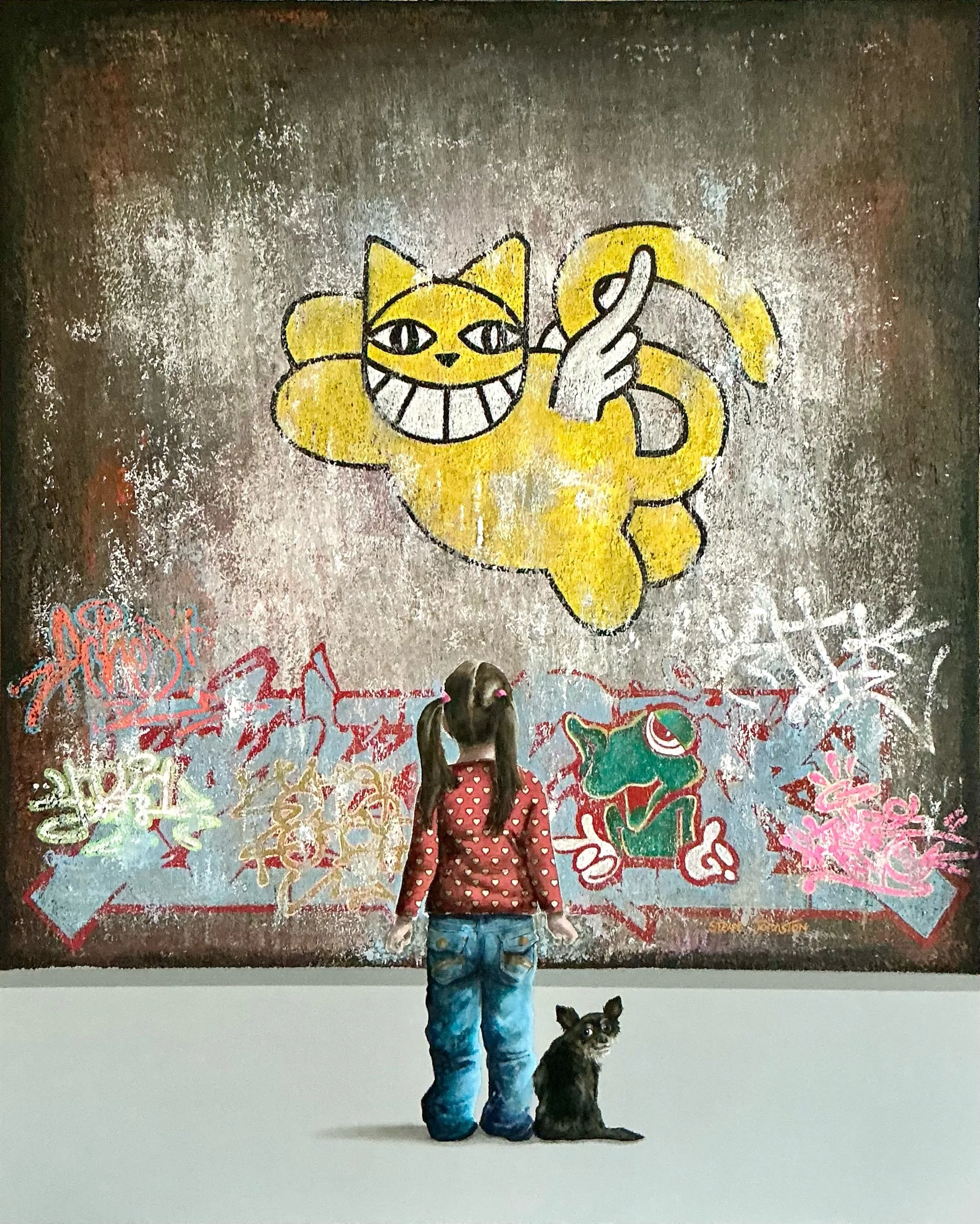 There goes the neighbourhood.