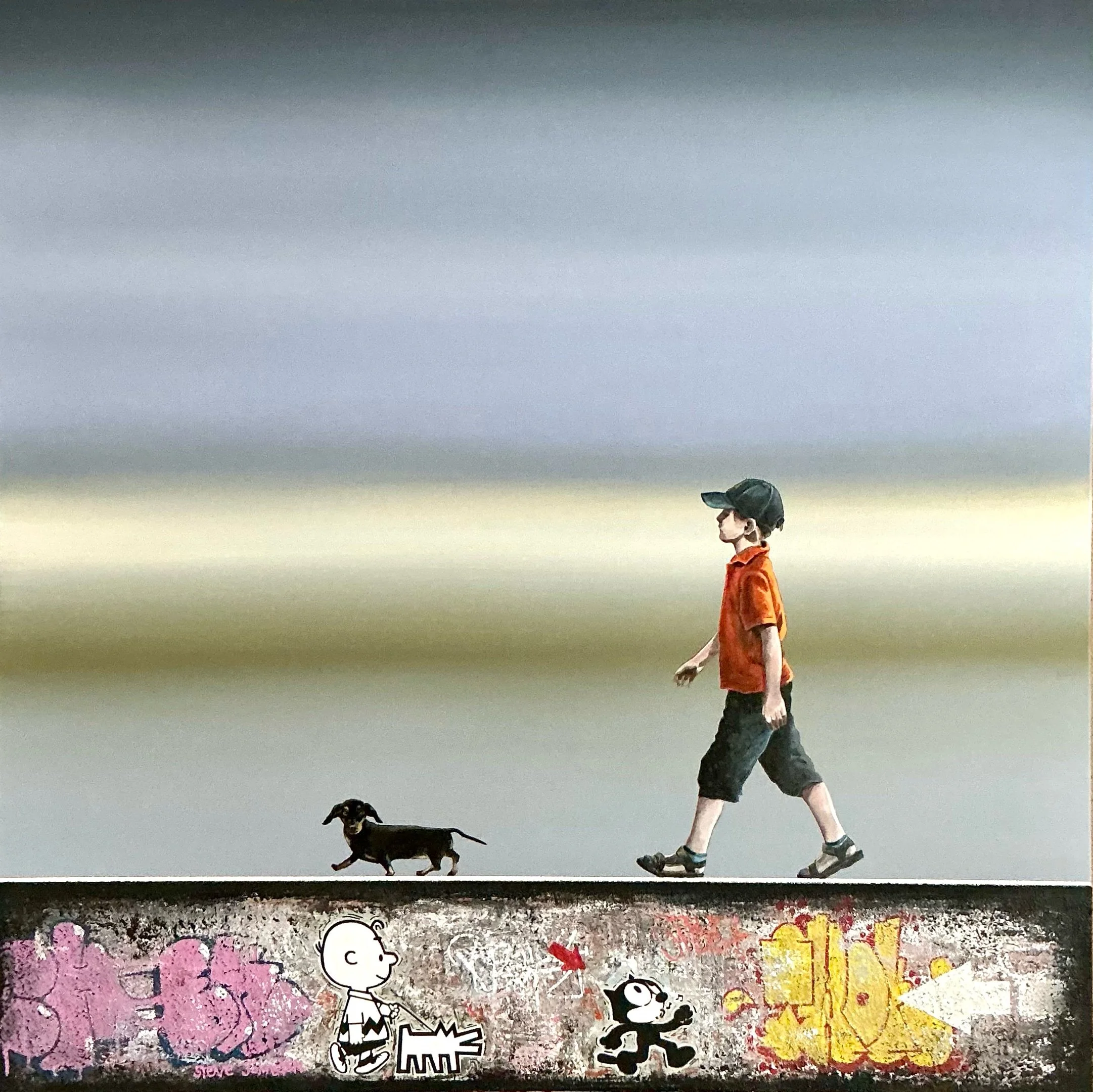 Ain’t talkin’ just walkin’