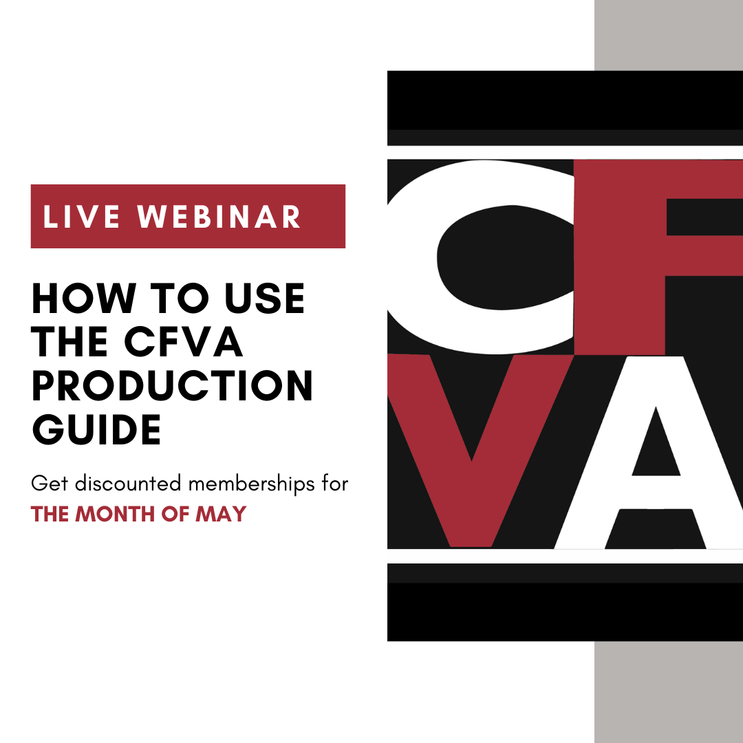 Webinar: How to Use the CFVA Production Guide