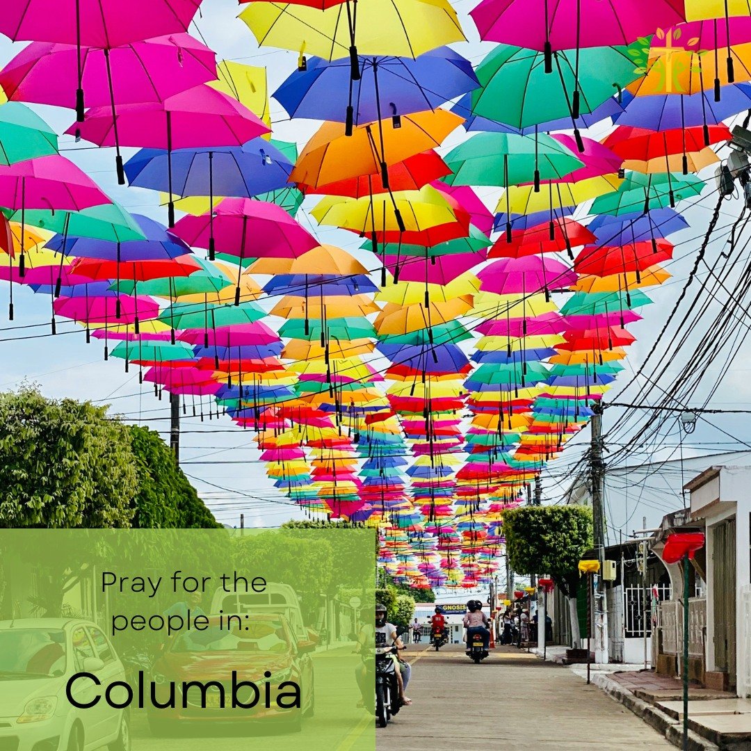 This week, remember to pray for Columbia. Here are a few insights about Columbia from Voice of the Martyrs:
&bull; Designation: Hostile 
&bull; Major Religions: 94 percent of Colombians are Christians.
&bull; Persecutor: Marxist (atheistic Communist)