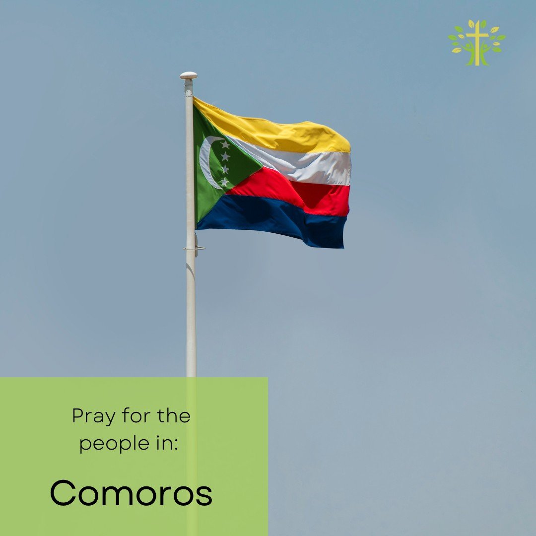 This week, remember to pray for Comoros. Here are a few insights about Comoros from Voice of the Martyrs:
&bull; Designation: Restricted 
&bull; Major Religions: Nearly 99 percent of Comorians are Sunni Muslims.
&bull; Persecutor: Anyone who leaves I