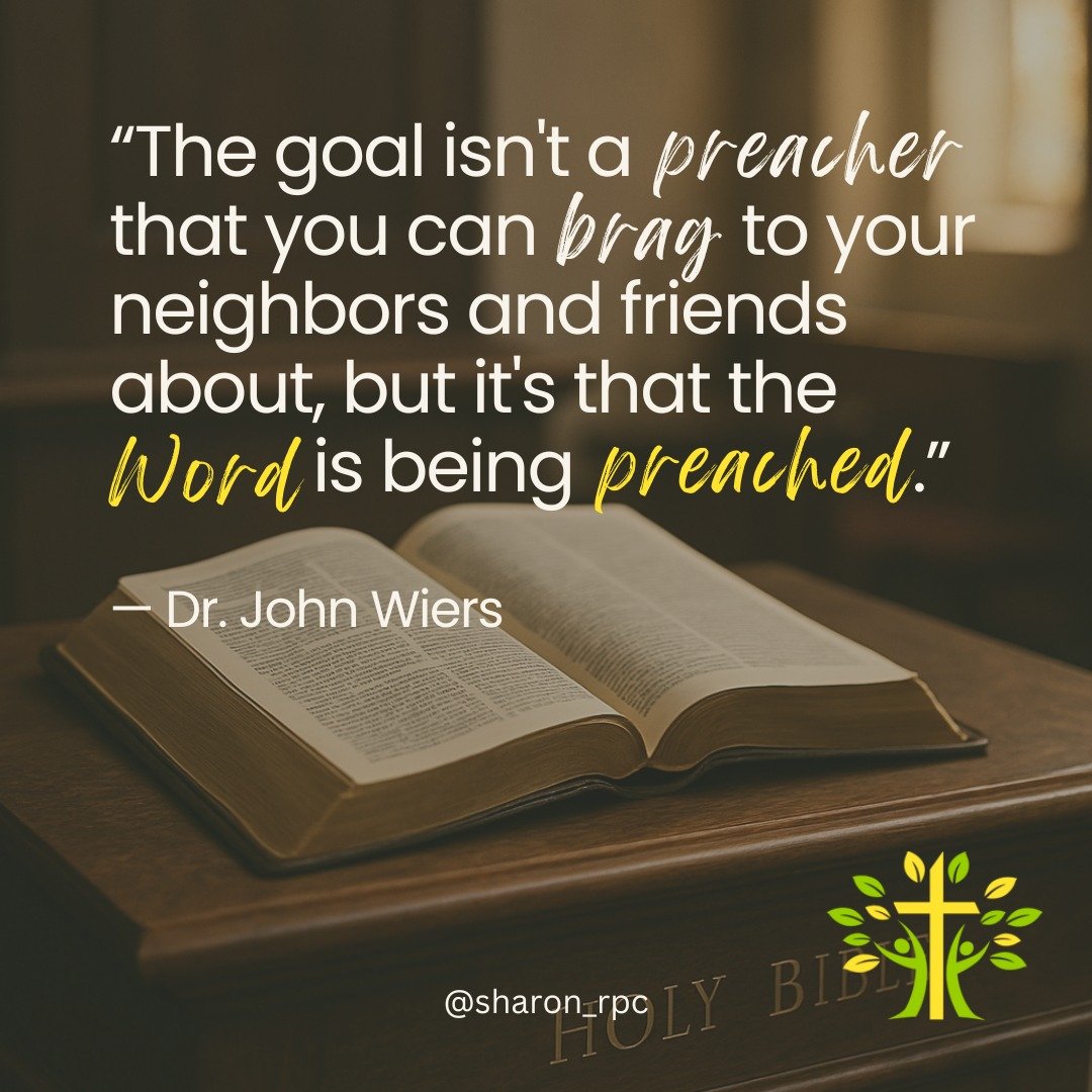 The pulpit isn&rsquo;t a stage &mdash; it&rsquo;s the front line where God&rsquo;s Word fights for our hearts.

Catch the full message &ldquo;Preach the Word&rdquo; on our website and see how living truth dismantles spiritual &ldquo;junk food.&rdquo;