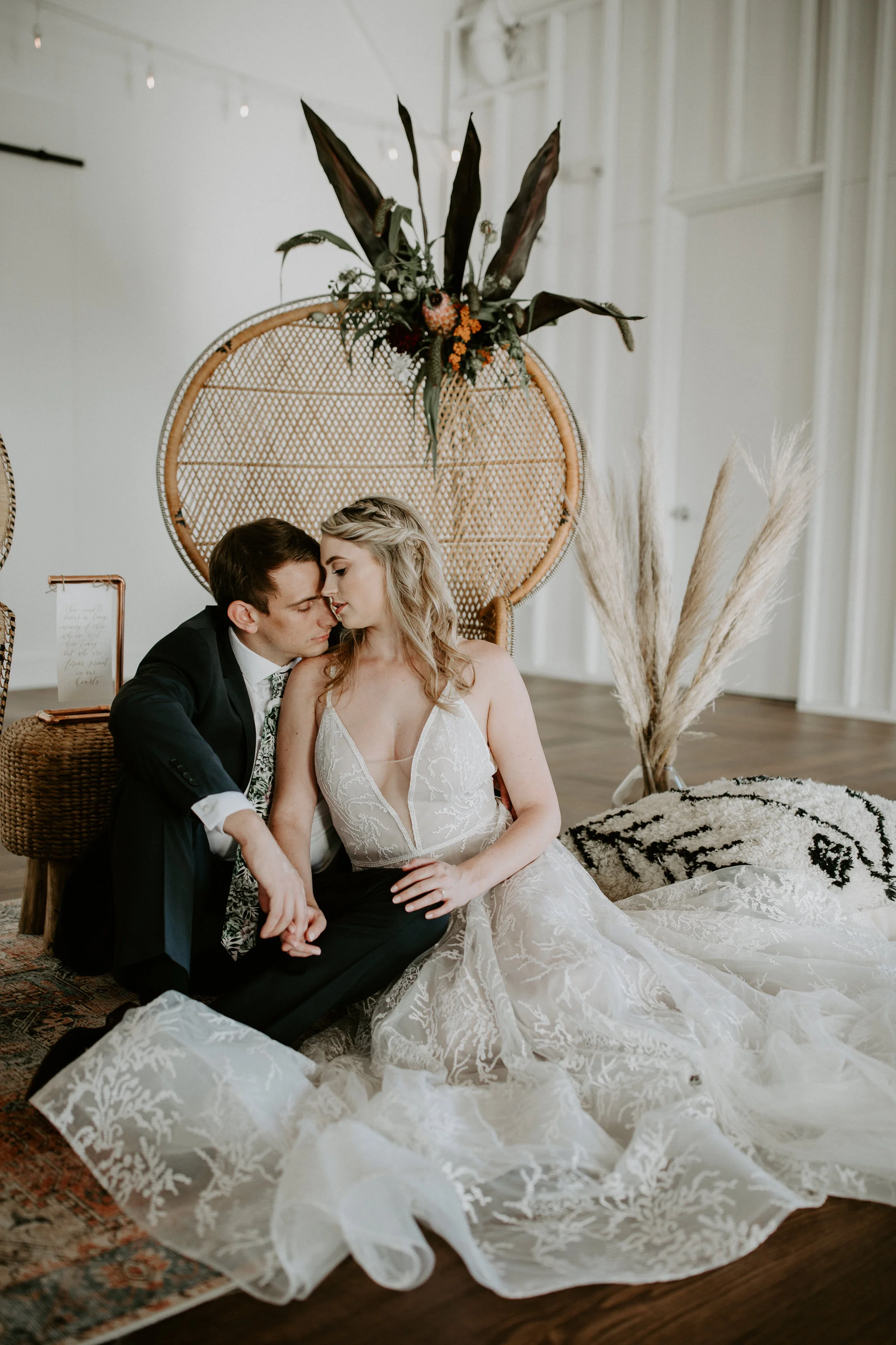 Wedding peacock chair and modern design