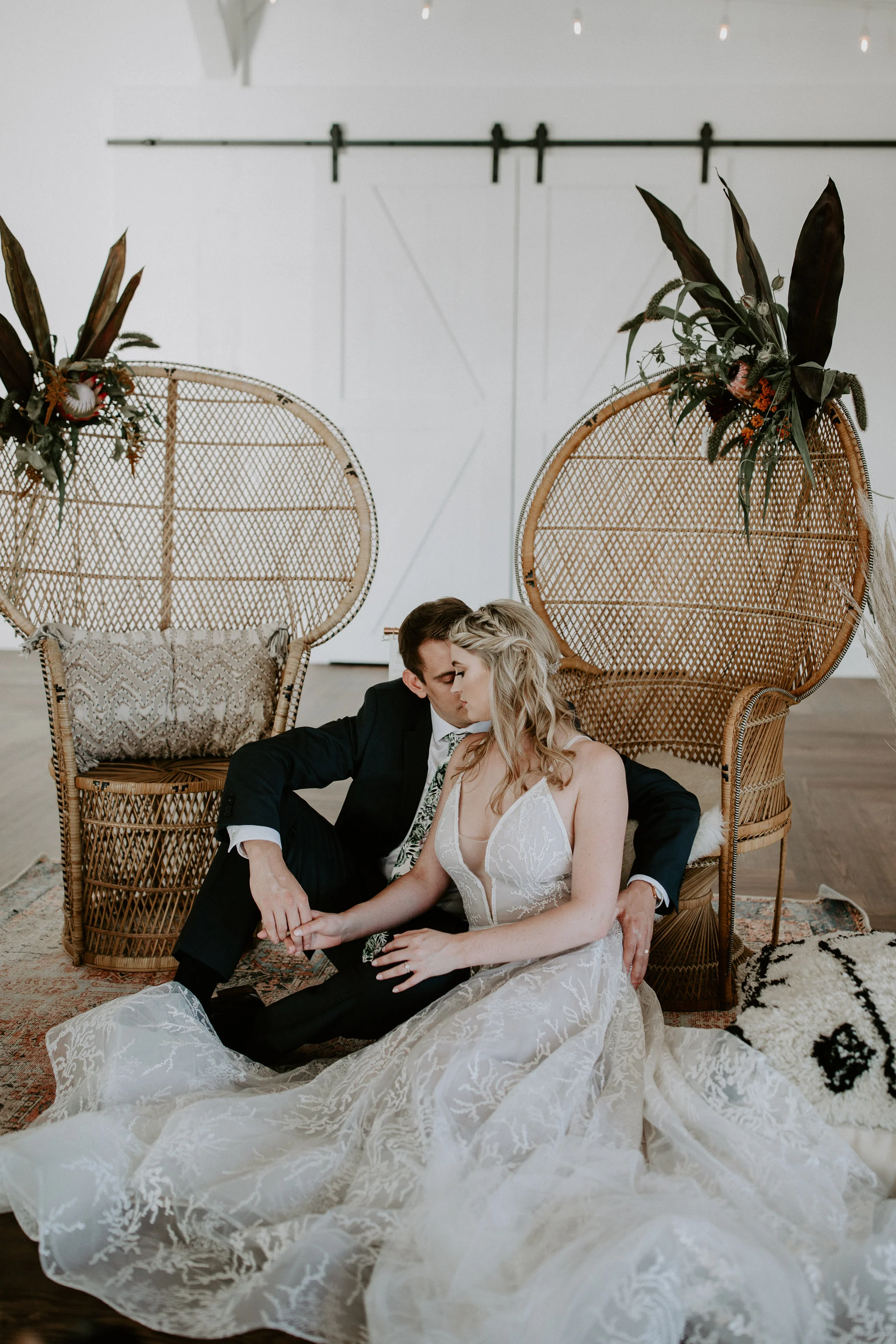 Wedding peacock chair and modern design