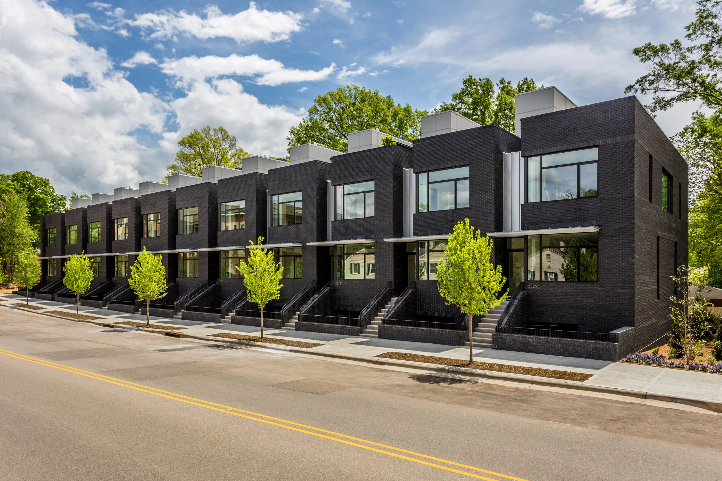 Residences Clark Townhomes Luxury Raleigh Townhomes Near Cameron