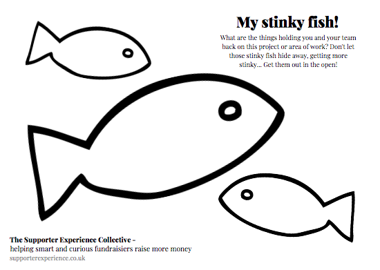 Resource: Stinky Fish instructions and printable — The Supporter Experience  Collective