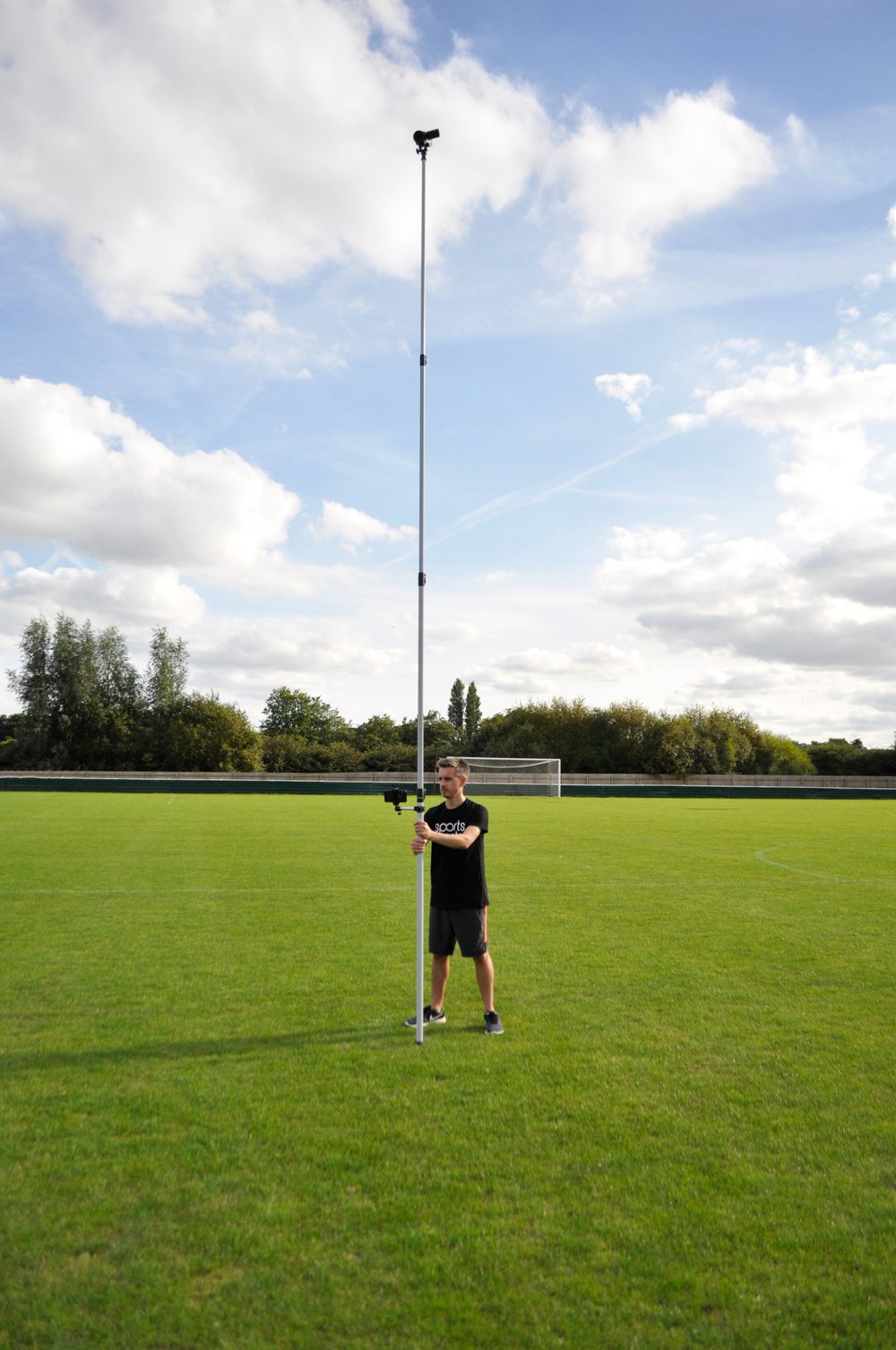 10M CE Telescoping Camera Pole for Sports Filming