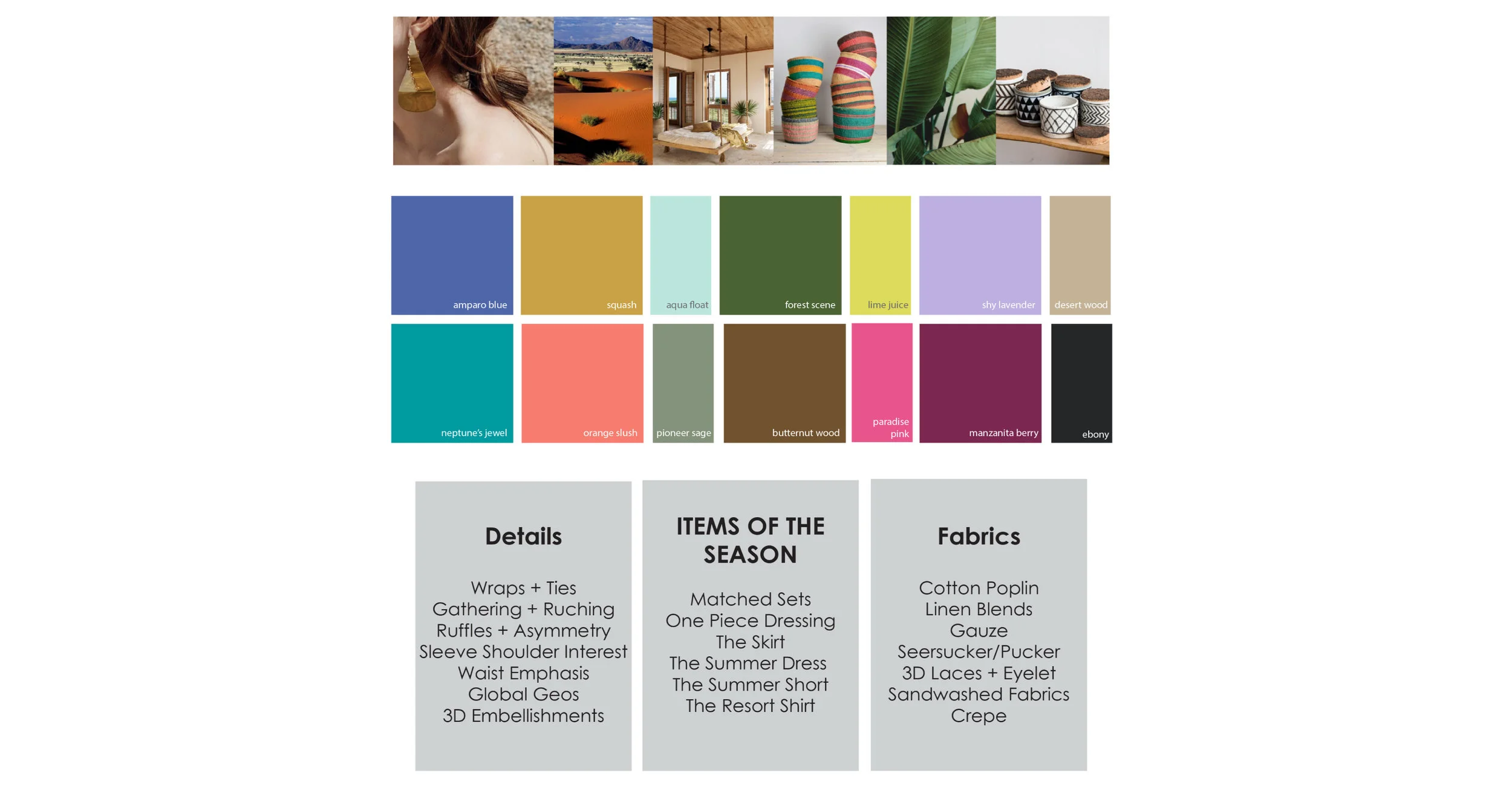 Inspiration &amp; Color Palette