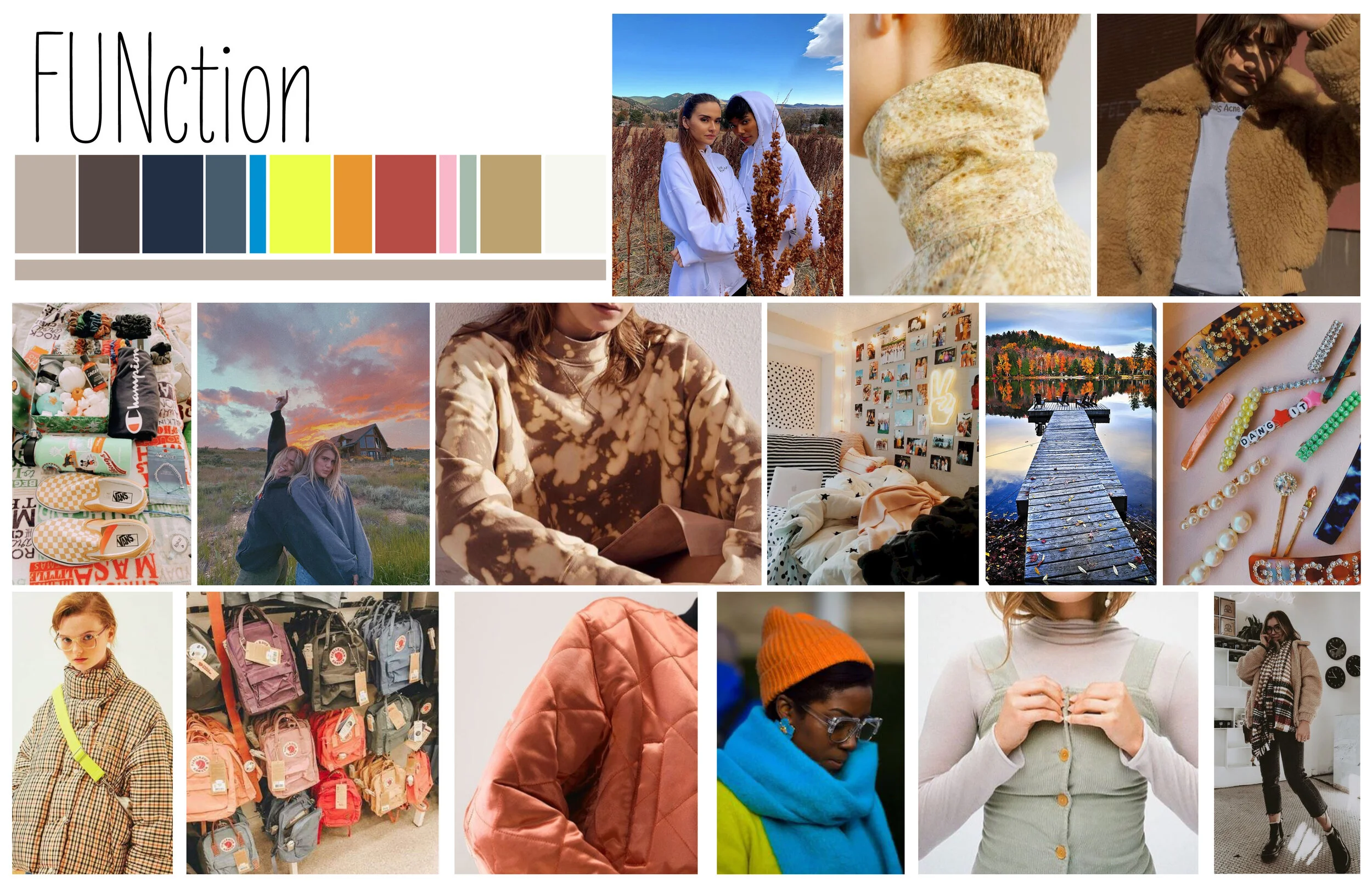 Mood Board &amp; Color Palette