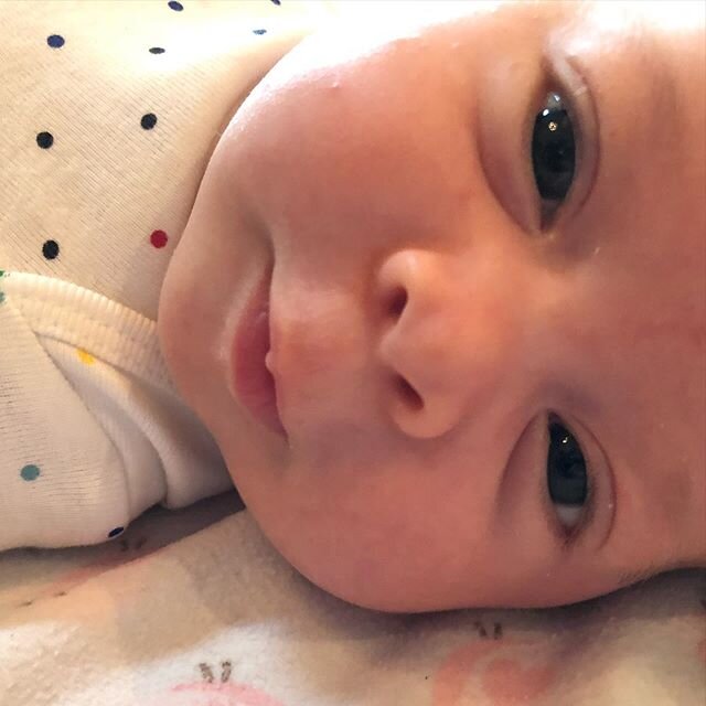 Celebrating six weeks with Gabi and thinking of her big sister on her angel day. Happy Pride to all our LGTBQ family, friends, and neighbors. We love you. #pride