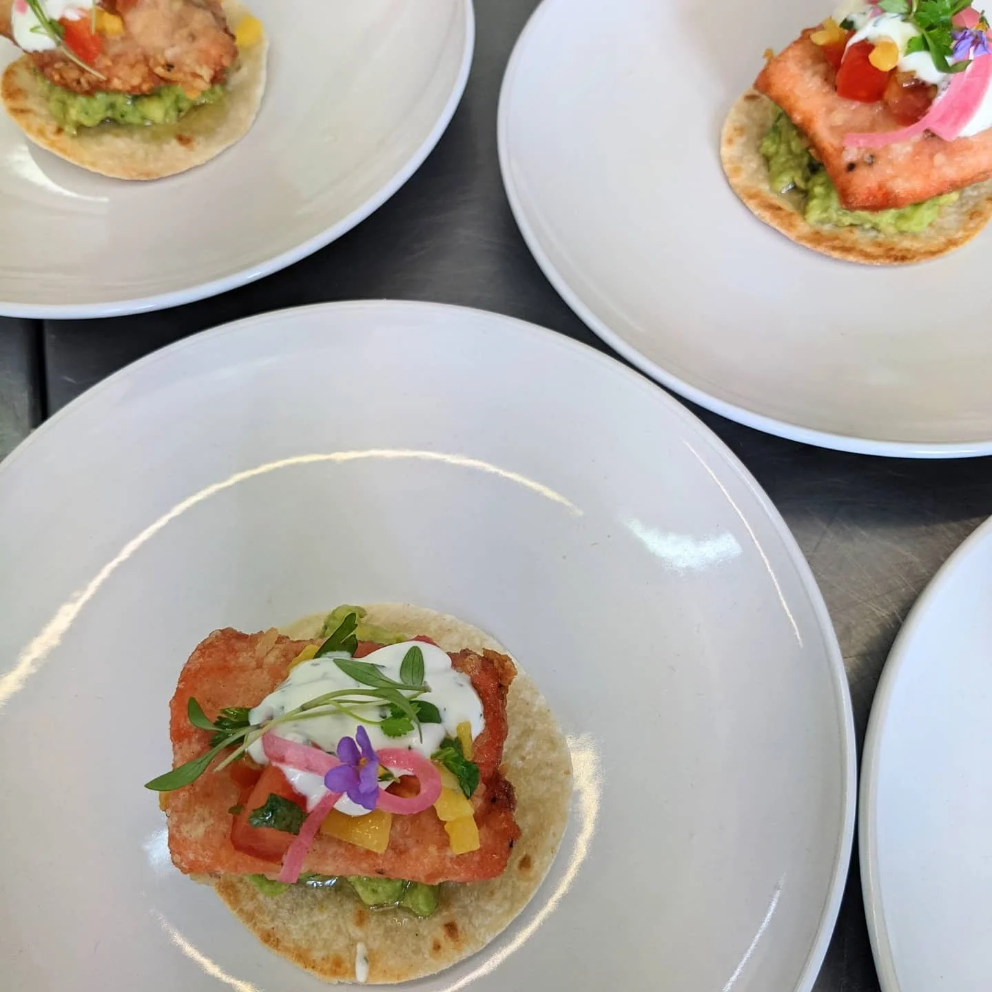 bespoke catering by souper food salmon dish