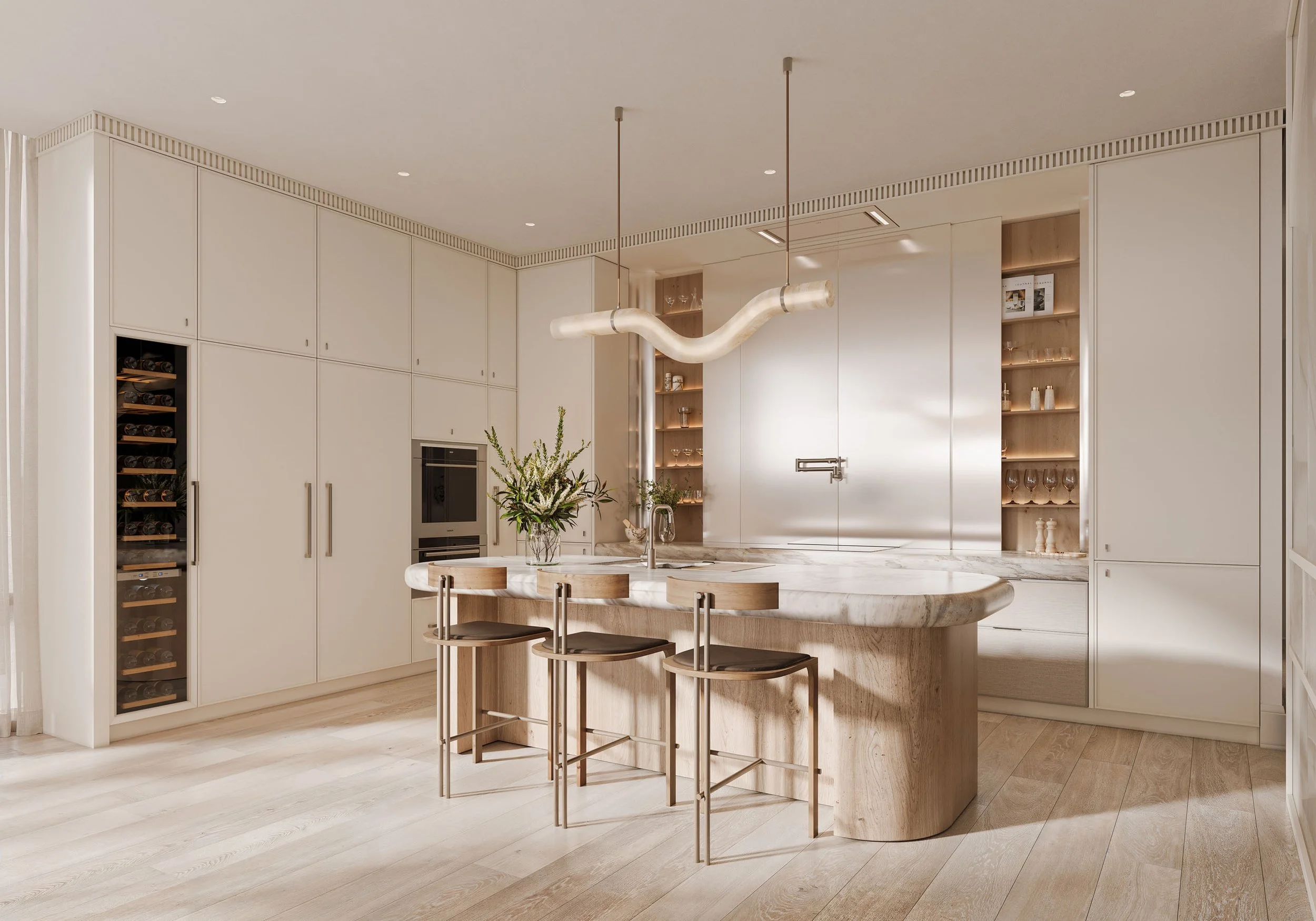 429 Walmer Condos Forest Hill Luxury Boutique Preconstruction Stafford Midtown Toronto Yolevski Real Estate Kitchen Light Palette 2.jpg