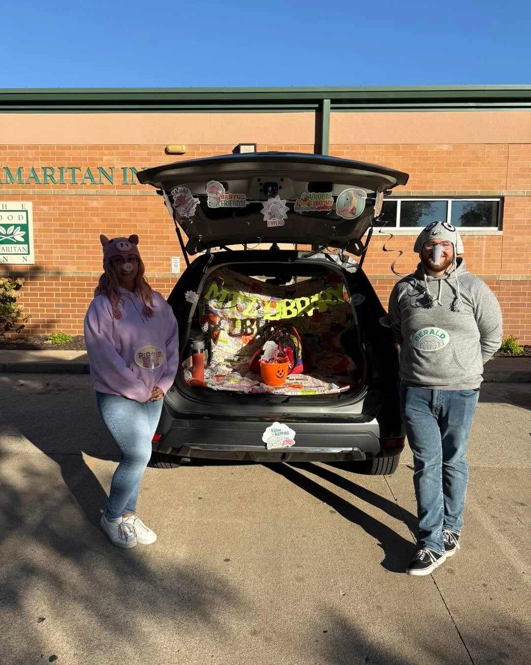 We are having a great time at our 4th annual Trunk or Treat!

Here until 6pm tonight