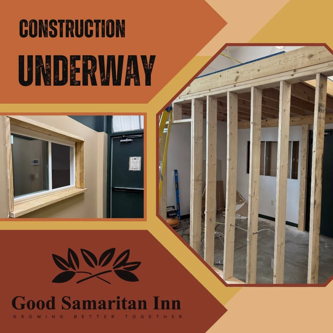 If you volunteered with us this past week, you probably noticed&mdash;we&rsquo;re officially under construction! 🚧

Thanks to the two funders whose dedicated support made this project possible, we&rsquo;re building a new office space in our storage 