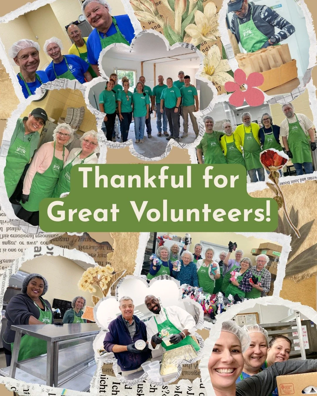 Our volunteers are at the heart of Good Samaritan Inn. Because of your steady support and care, we&rsquo;re able to serve meals 365 days a year.

Last year, more than 1,000 volunteers gave their time&mdash;cooking, cleaning, preparing meals, gardenin