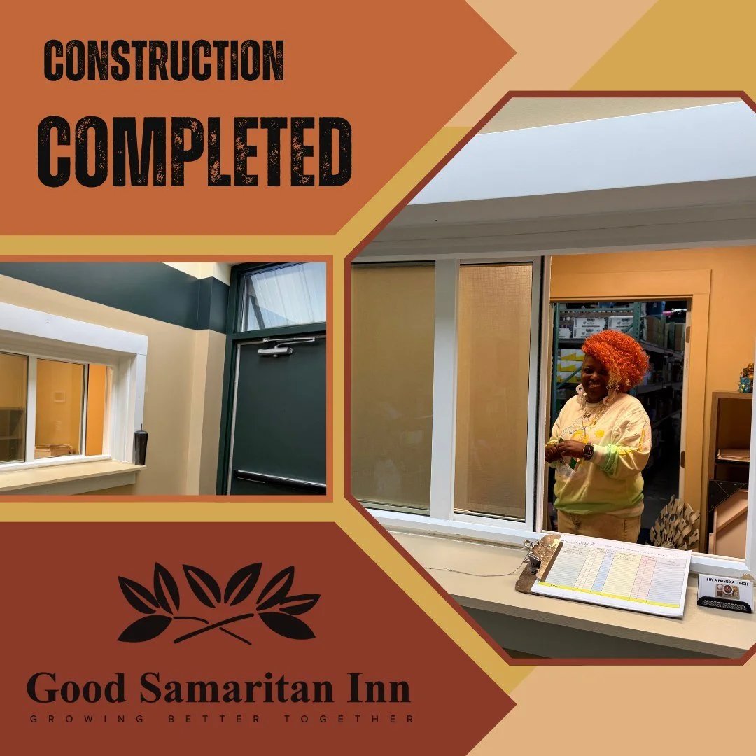 Construction is officially complete on our new office space! 🛠️✨

Outreach Director Denise has moved closer to the main visitor entrance, making it even easier to welcome and connect with volunteers as they arrive.

As you walk in, you&rsquo;ll now 