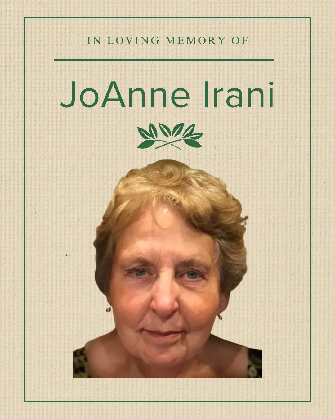 Today, we take a moment to remember Ms. JoAnne.

For the past few years, JoAnne volunteered alongside her daughter, Katy. Seeing the two of them walk through our doors together always brought a smile to our faces and reminded us of the special bonds 