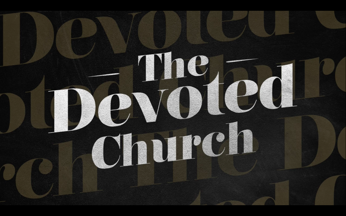 Sermon: Devoted to Scripture / Acts 2v42-47