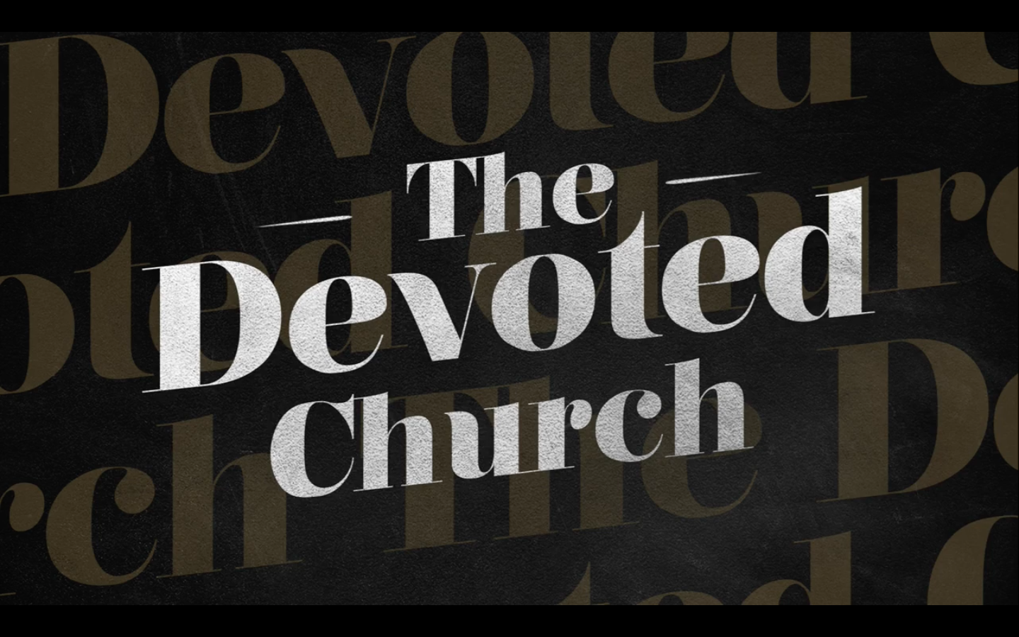 Sermon: Devoted to Worship / Acts 2v42-47 (Carlos Velasquez)
