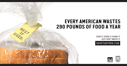 According to the Natural Resources Defense Council’s Save the Food Program, 40% of food is wasted in America. You can help reduce food waste by using your senses rather than expirations dates as guideline for the freshness of the food.